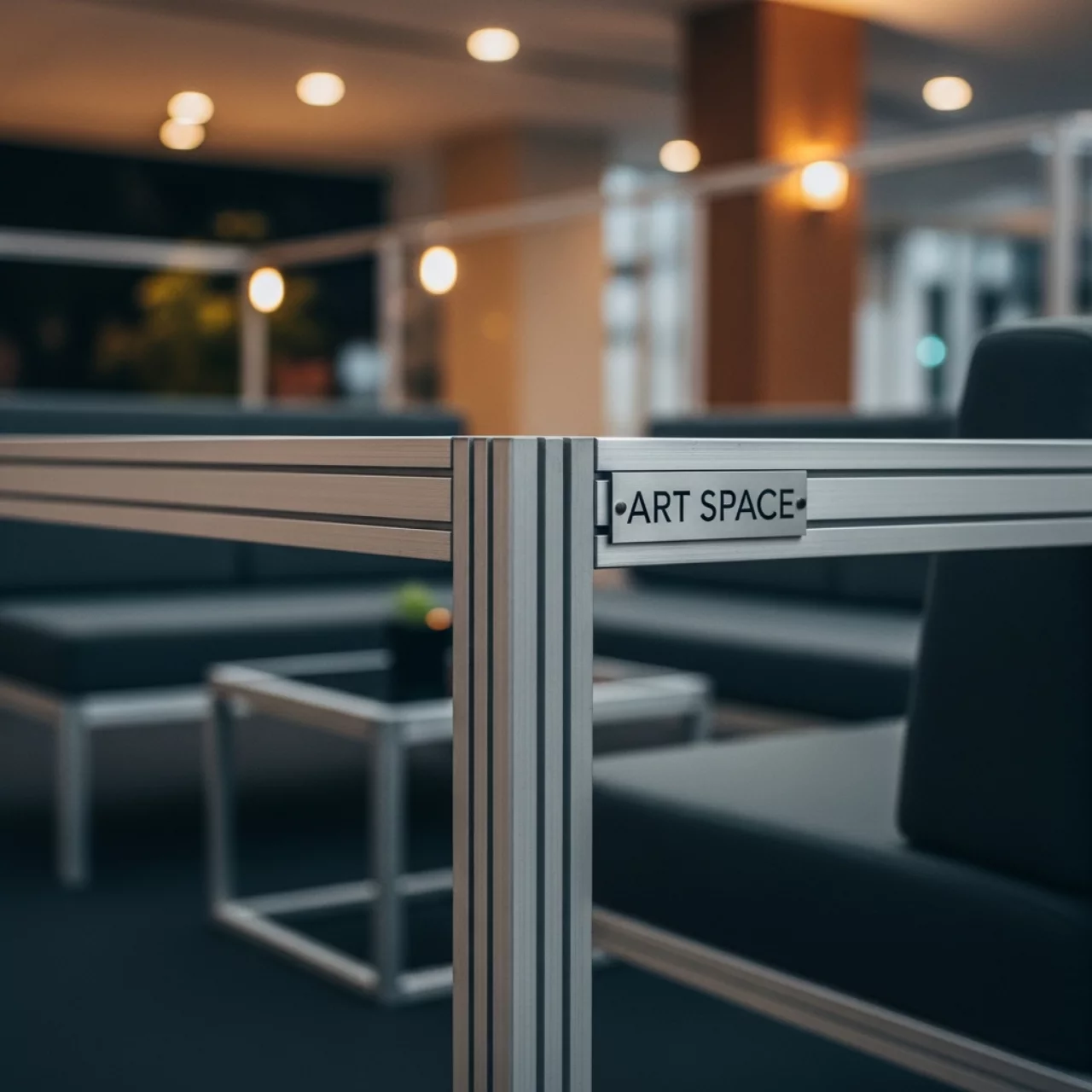 Аренда Лаунж зона из алюминия Royal Family Adrian антрацит в Courtyard by Marriott Sochi — ART SPACE