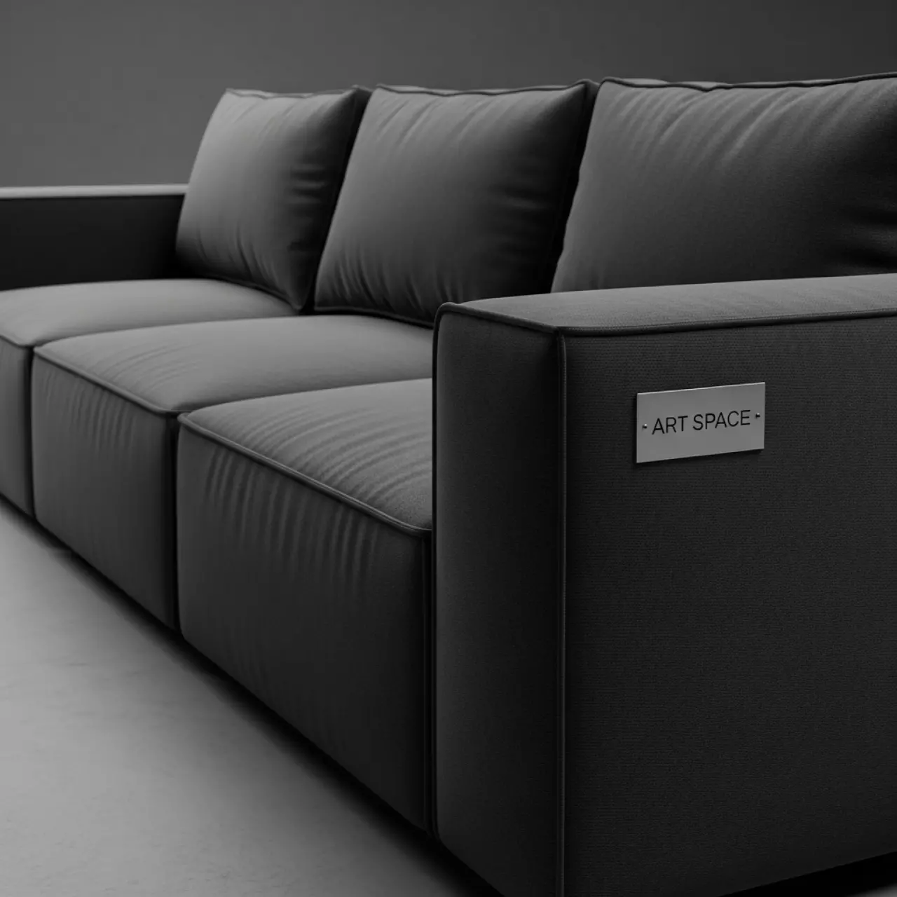 Аренда Лаунж зона Premium Calma long темно серый в Omega Sirius — ART SPACE