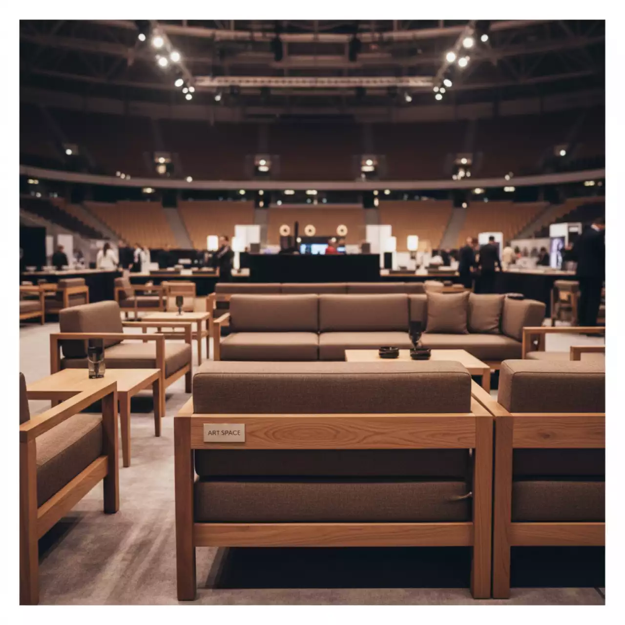 Аренда Лаунж зона трансформирующаяся LS5O1T1 7 set TW brown на арене «Фишт» — ART SPACE