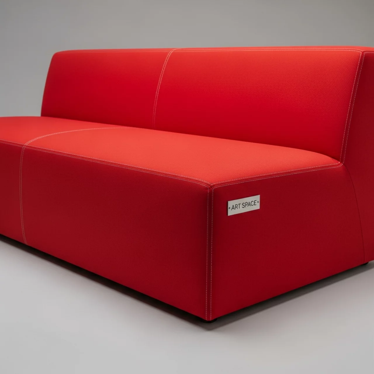 Аренда Лавка бескаркасная красная в ресторане «Паруса» — ART SPACE