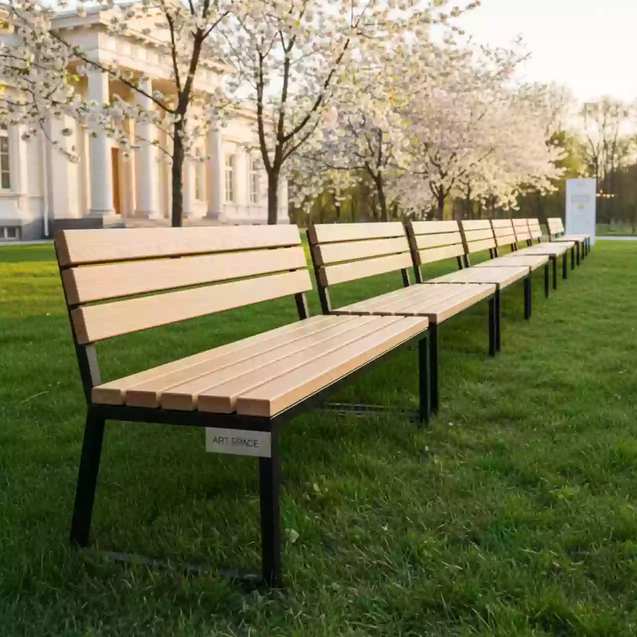 Аренда Лавки и скамейки в усадьбе Голицына — ART SPACE