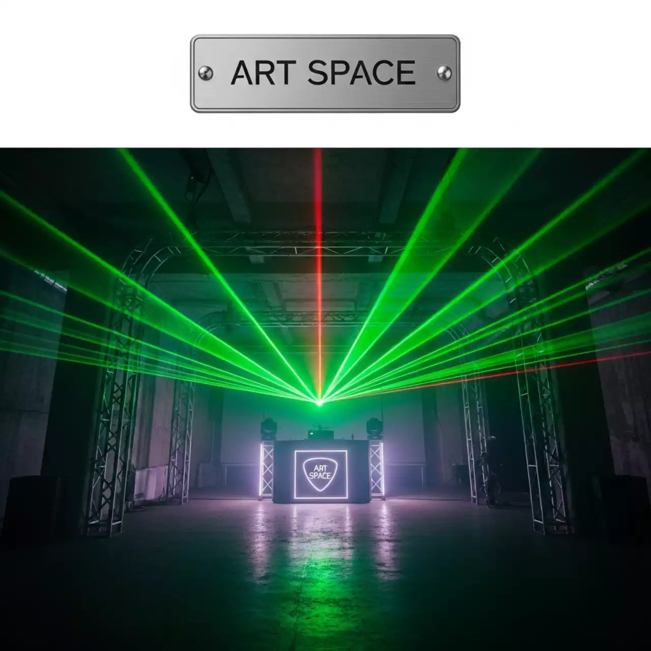 Аренда Лазерная цветомузыка Involight FSLL 151 в лофте «Студия 21» — ART SPACE