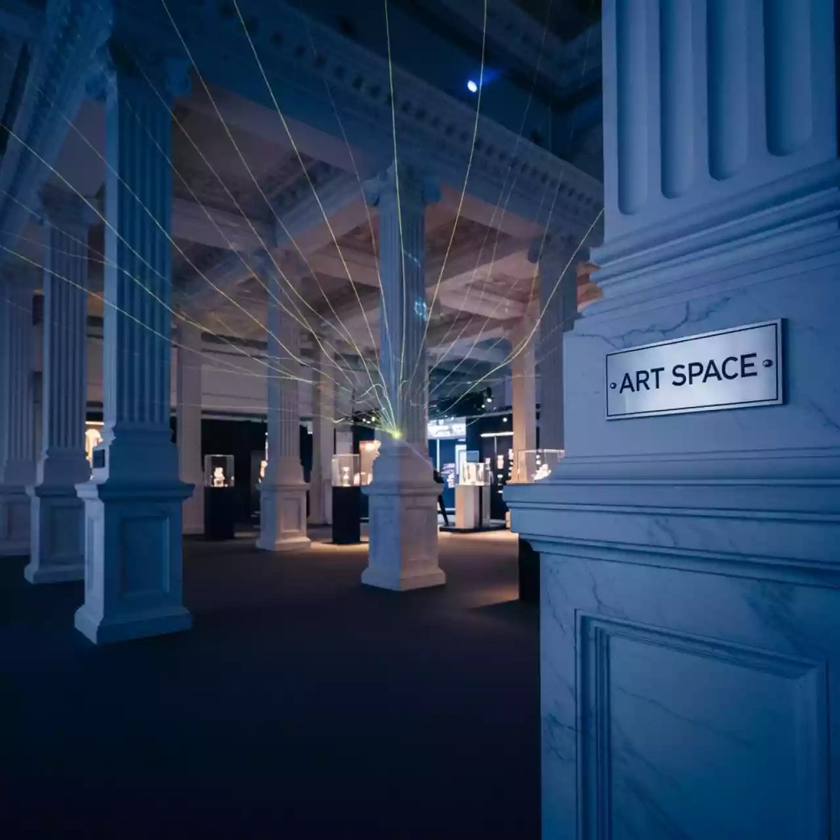 Аренда Лазерное шоу в зале «Чайка» (Морпорт) — ART SPACE