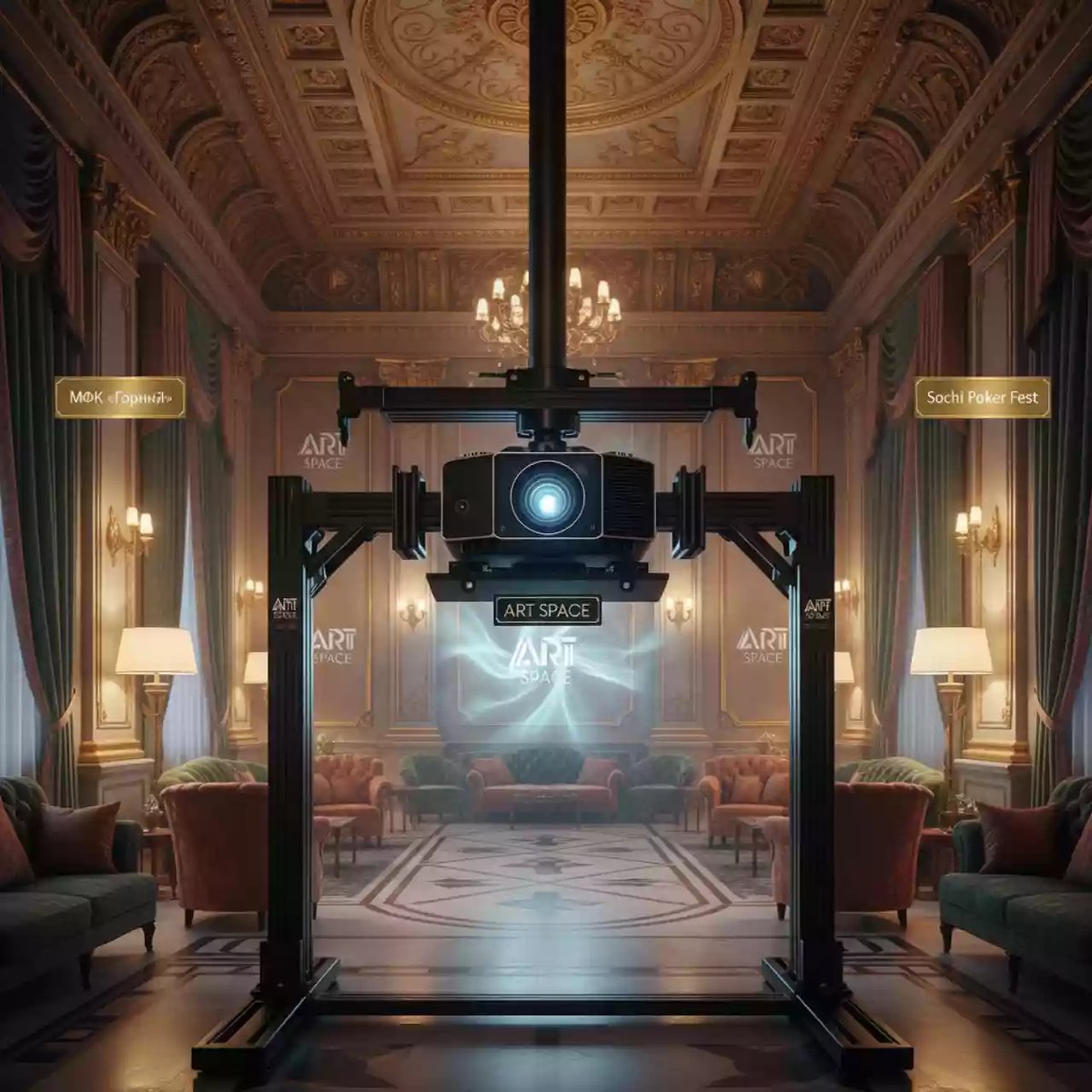 Аренда Лазерный проектор Optoma ZU1050 в МФК «Горный» — ART SPACE