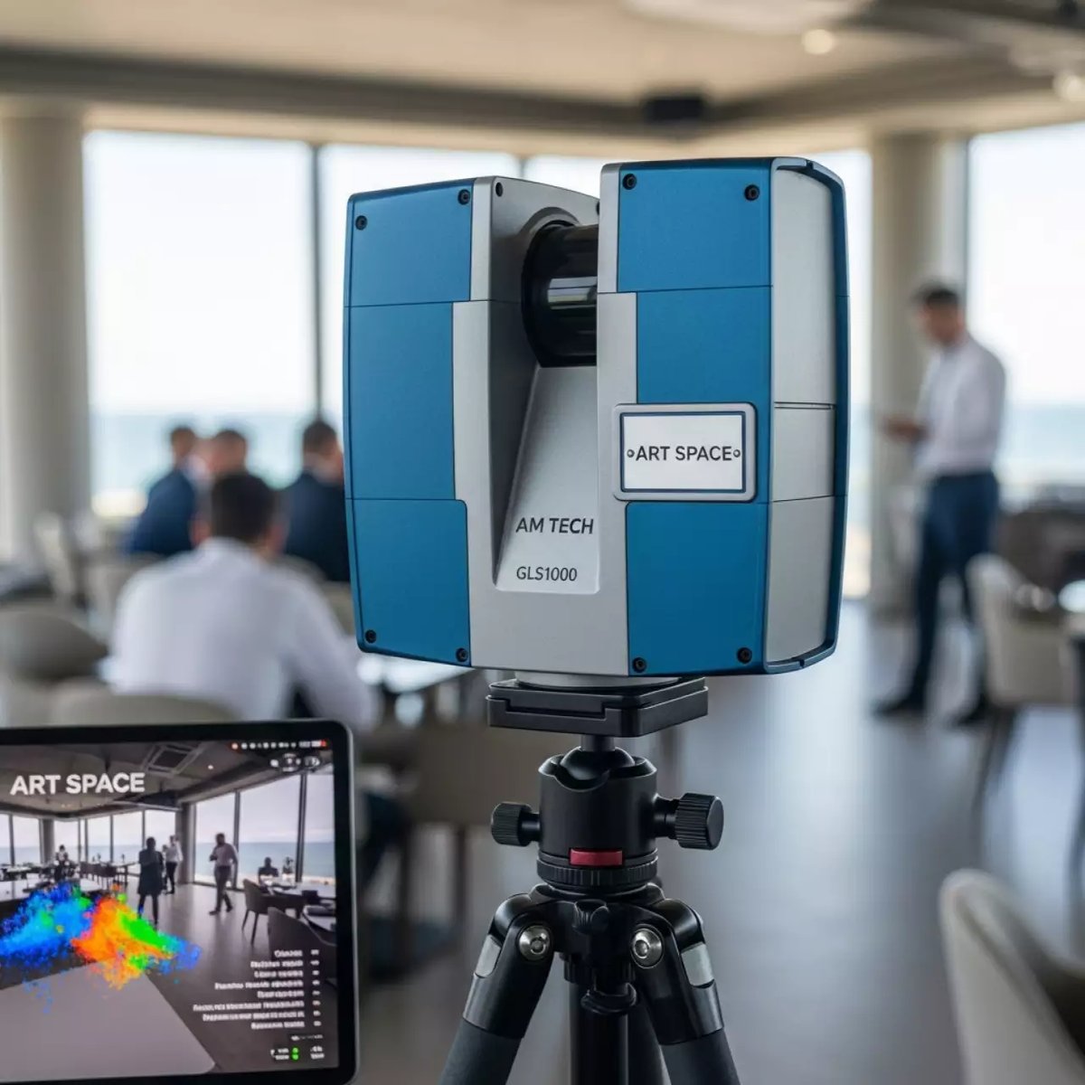 Аренда Лазерный сканер AM TECH GLS1000 в ресторане «Паруса» — ART SPACE