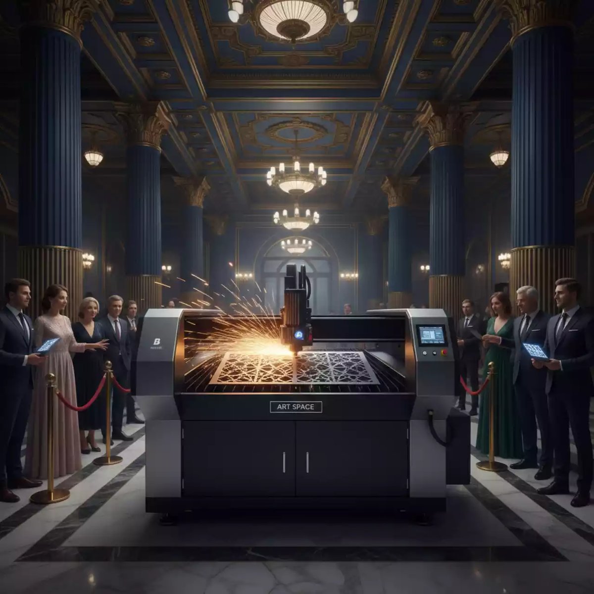 Аренда Лазерный станок B Power A12015 3000WB в санатории «Металлург» — ART SPACE