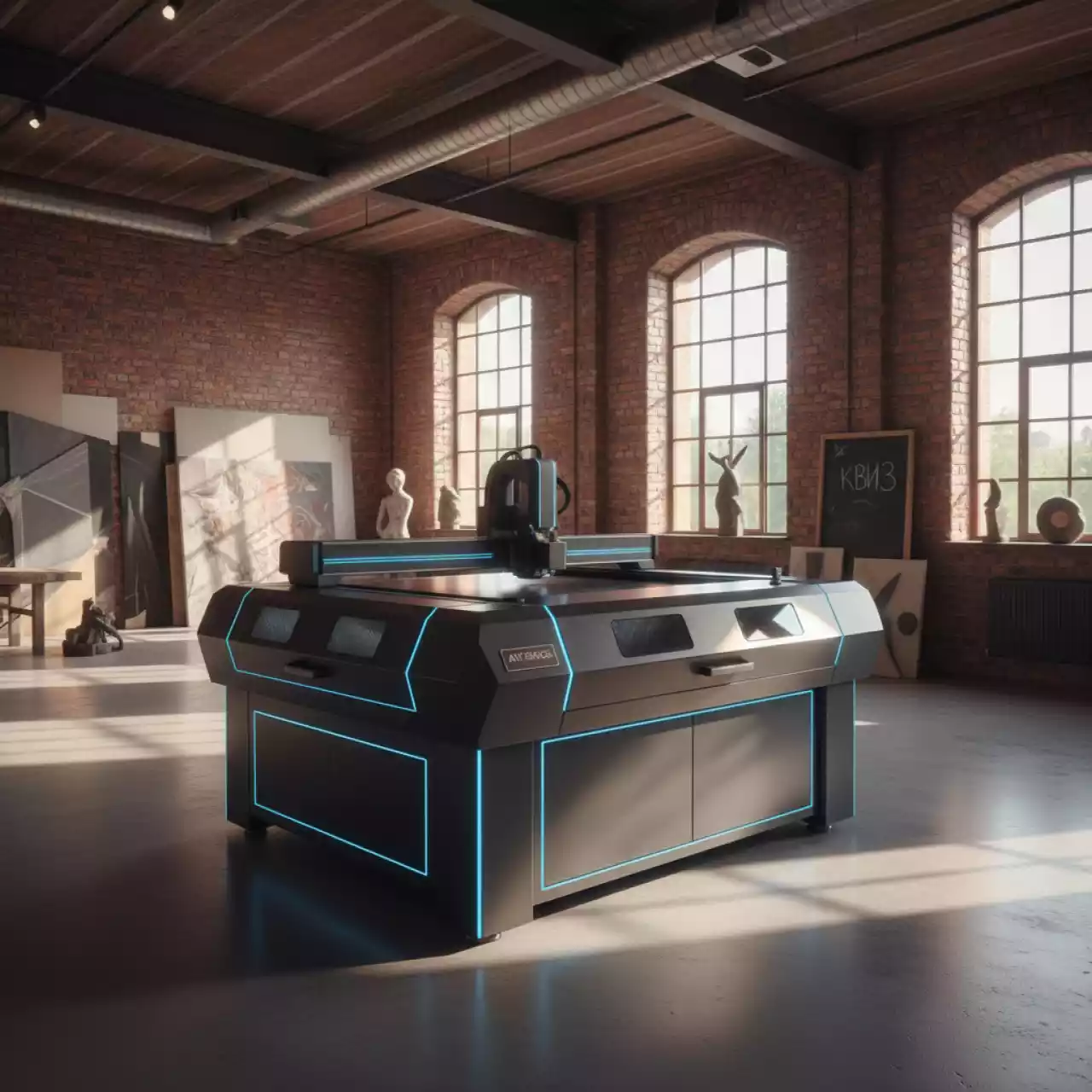 Аренда Лазерный станок B Power A12020 20000W в Alpha Sirius — ART SPACE