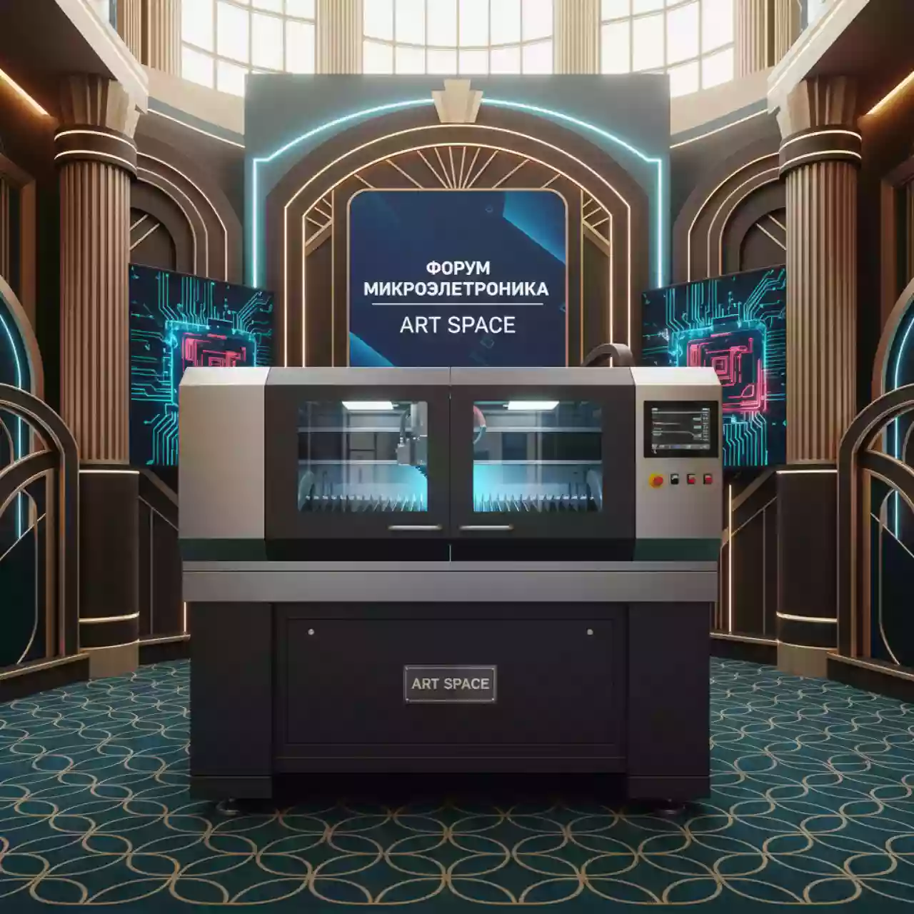 Аренда Лазерный станок B Power A12020 30000W в ледовом дворце «Роза Хутор» — ART SPACE