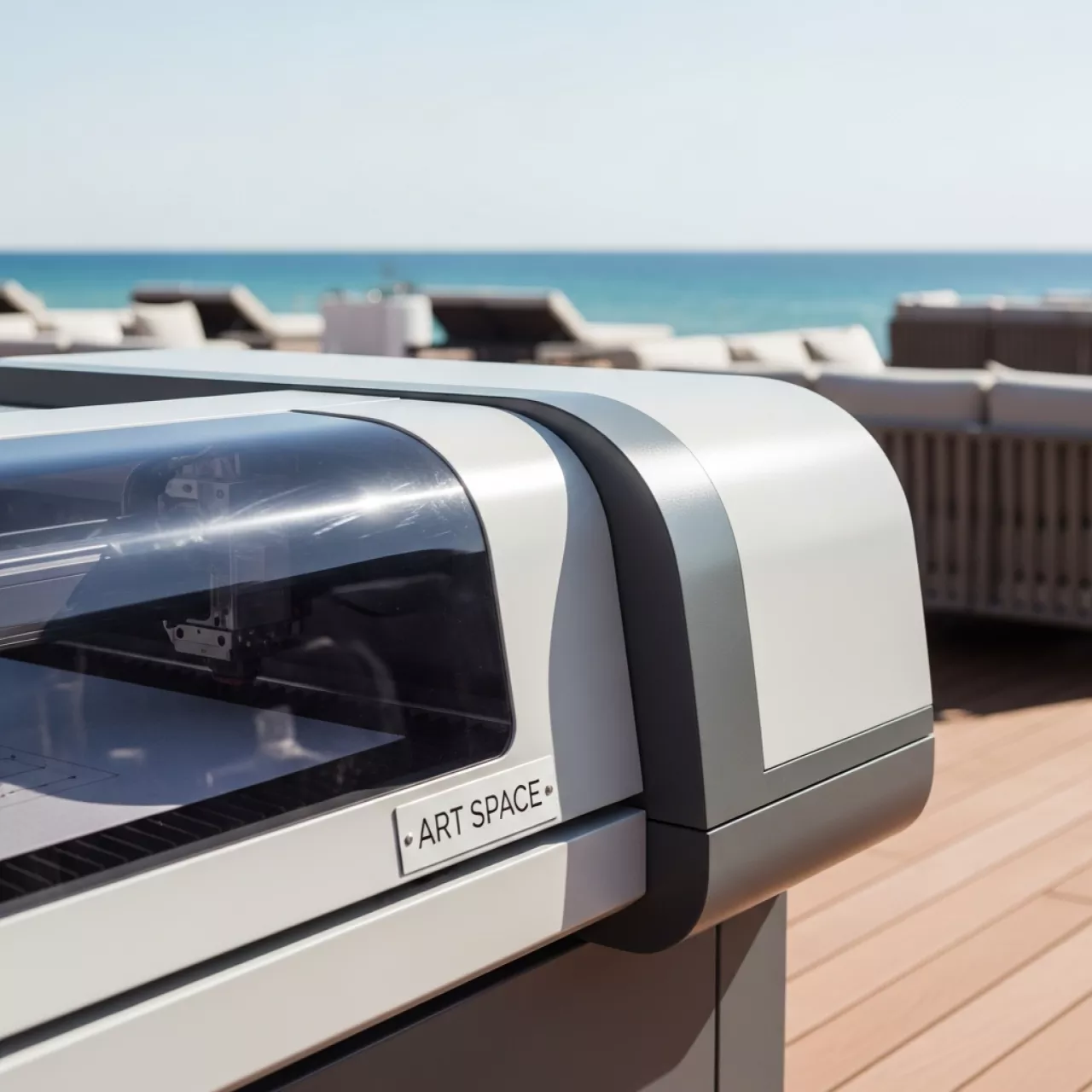 Аренда Лазерный станок B Power A12025 12000WB на пляже «Мандарин» — ART SPACE