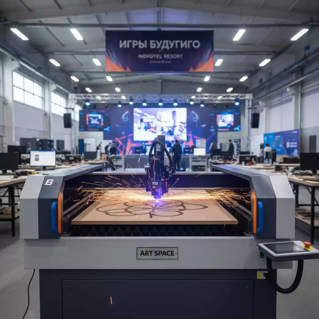 Аренда Лазерный станок B Power A4015 6000WB в Novotel Resort — ART SPACE