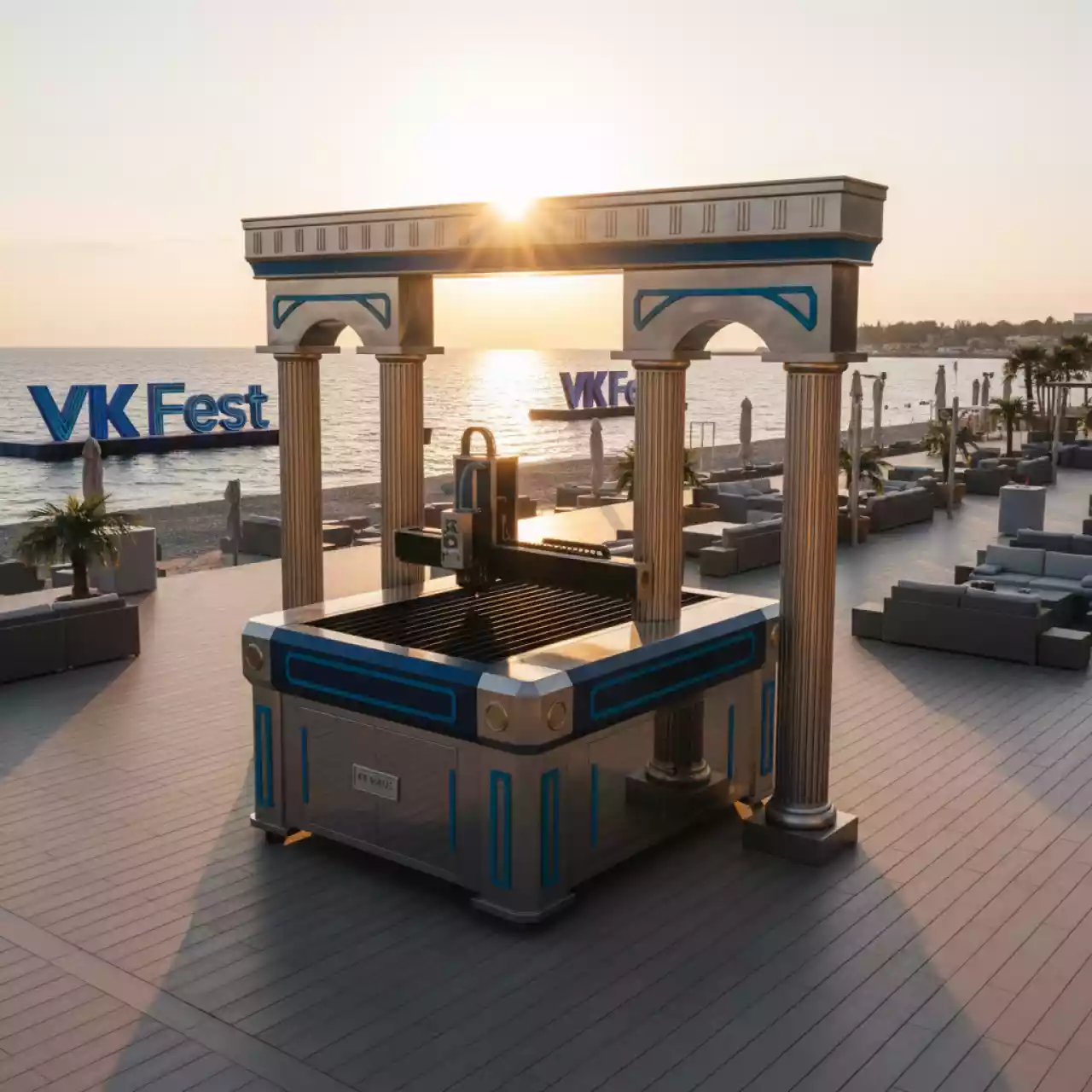 Аренда Лазерный станок B Power A6020 12000 WB на пляжных клубах Хосты — ART SPACE