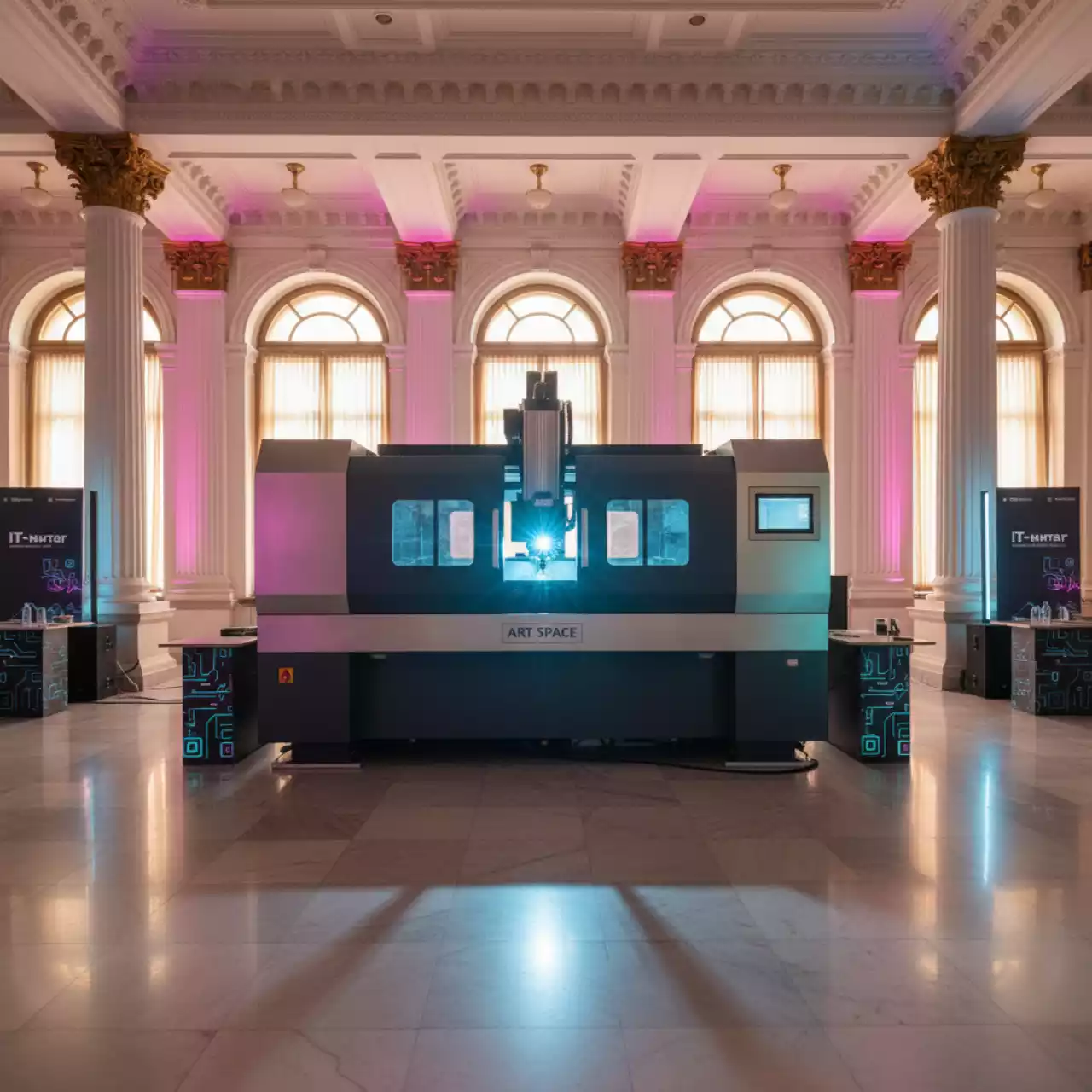 Аренда Лазерный станок B Power G25 26 20000 W в Cosmos Sochi Hotel — ART SPACE