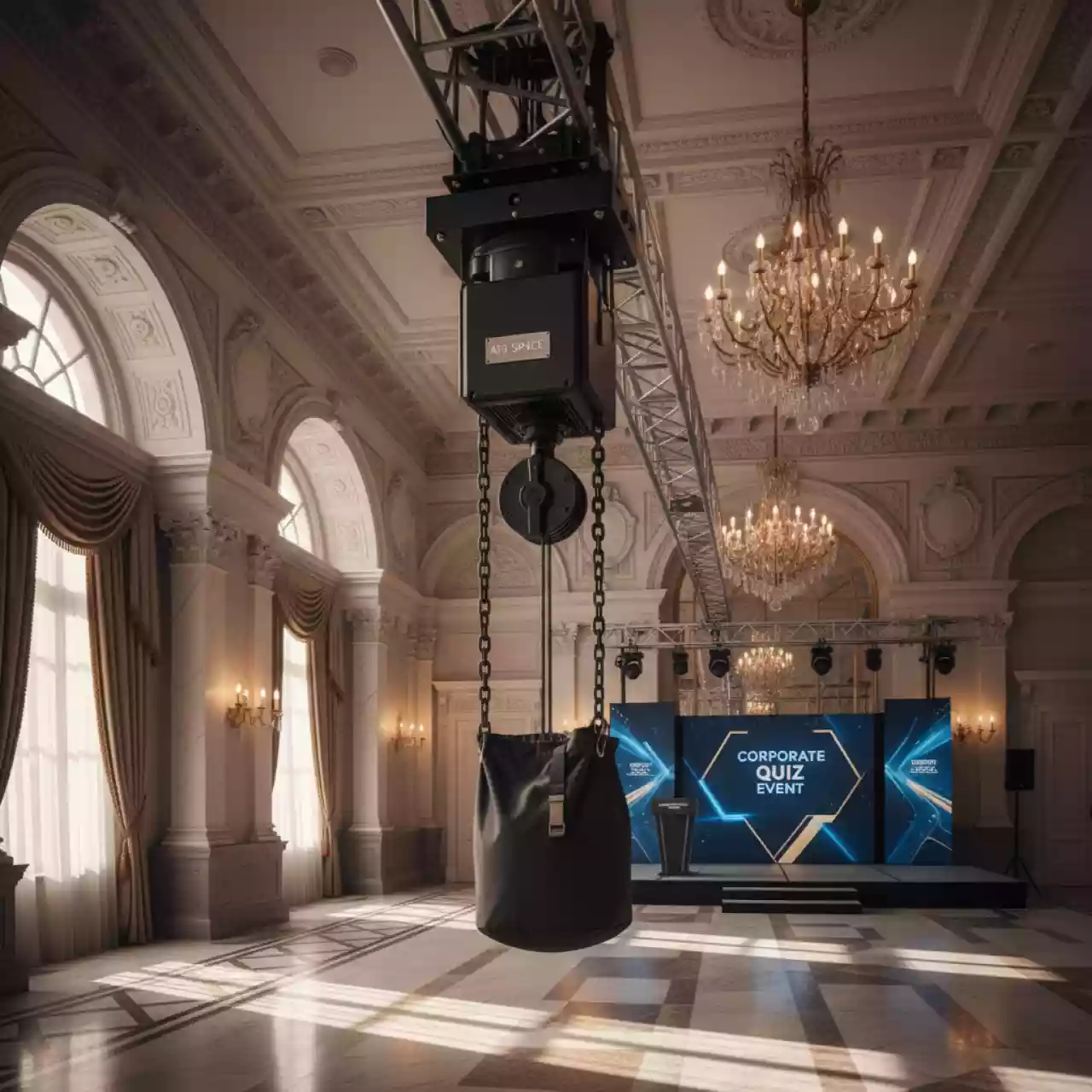 Аренда Лебедка CM Lodestar Prostar до 500 кг в Radisson Collection Paradise — ART SPACE