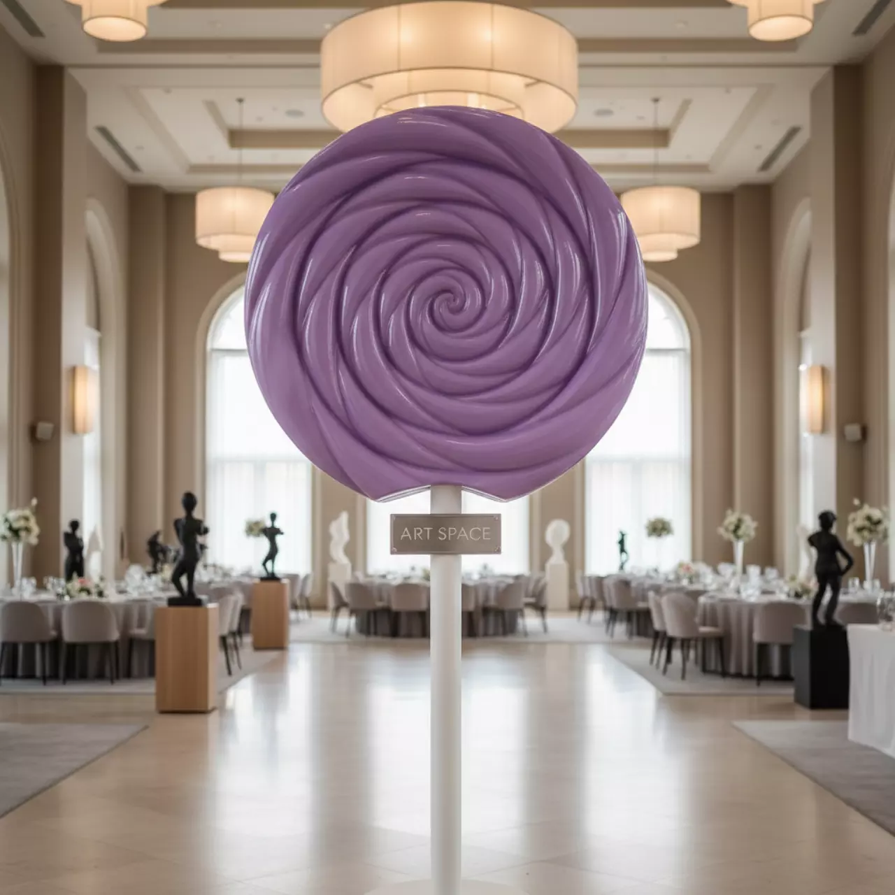 Аренда Леденец на палочке сиреневый в Mercure Сочи Центр — ART SPACE