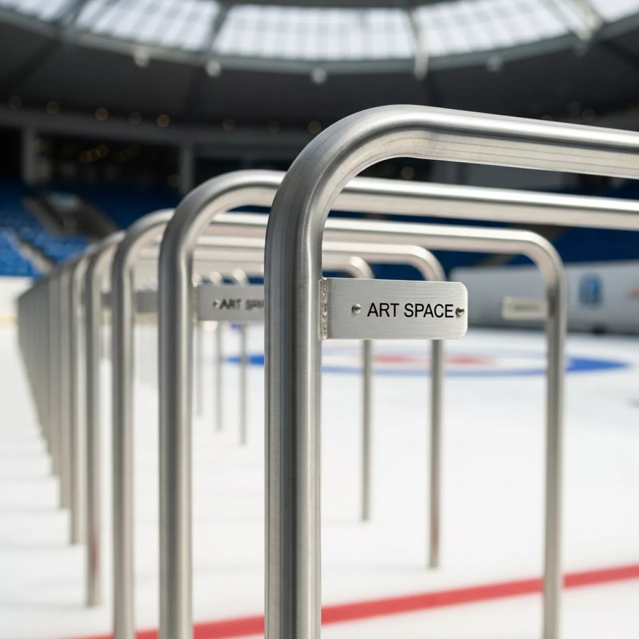 Аренда Леерное ограждение в Керлинговом центре «Ледяной куб» — ART SPACE