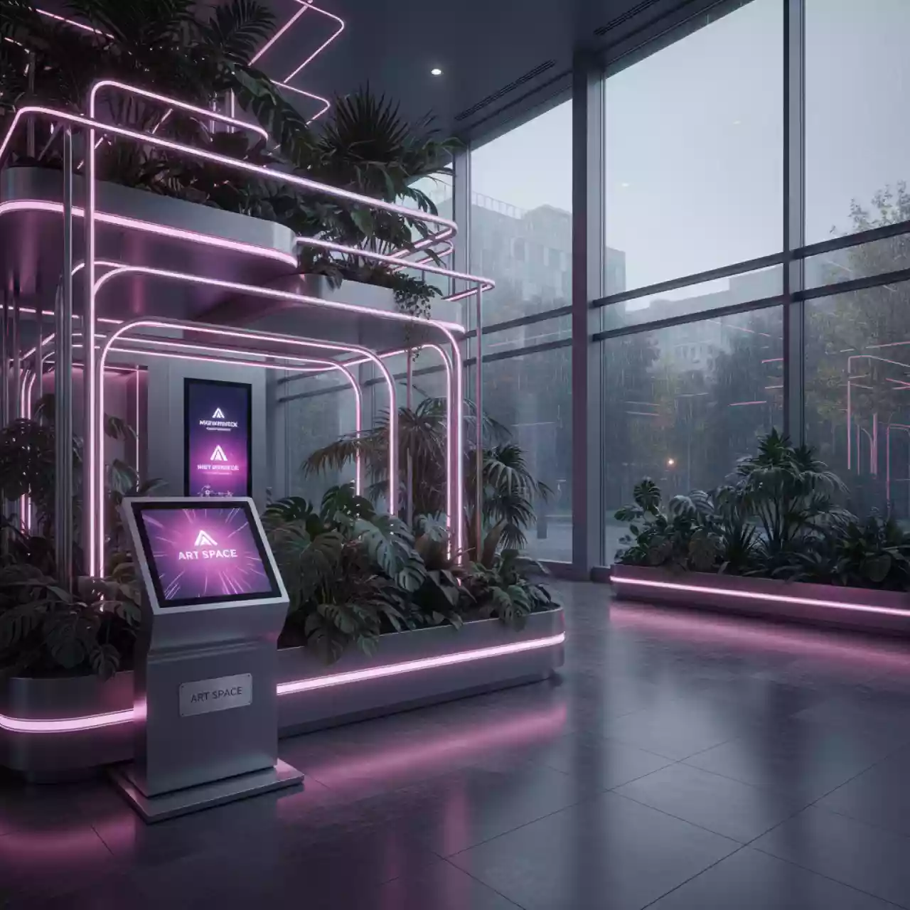 Аренда Лента диодная для растений Uniel 2 м 15 Вт с драйвером в Mövenpick Hotel — ART SPACE