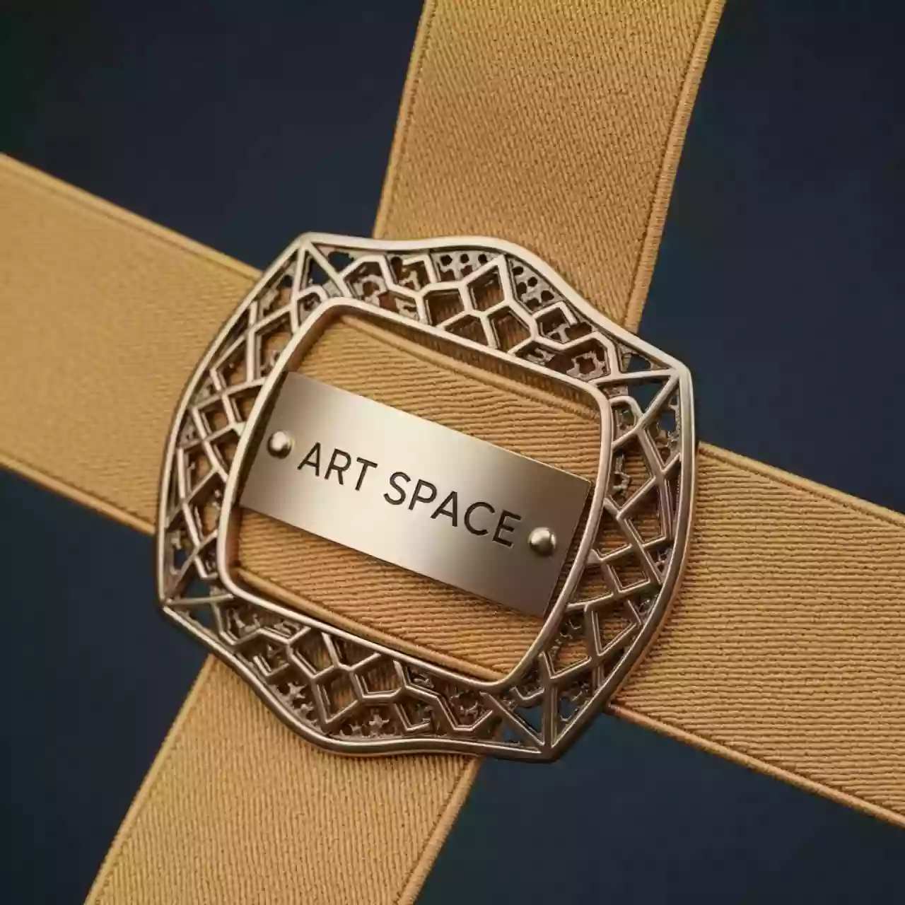 Аренда Лента эластичная с пряжкой золотая в отеле «Богатырь» — ART SPACE