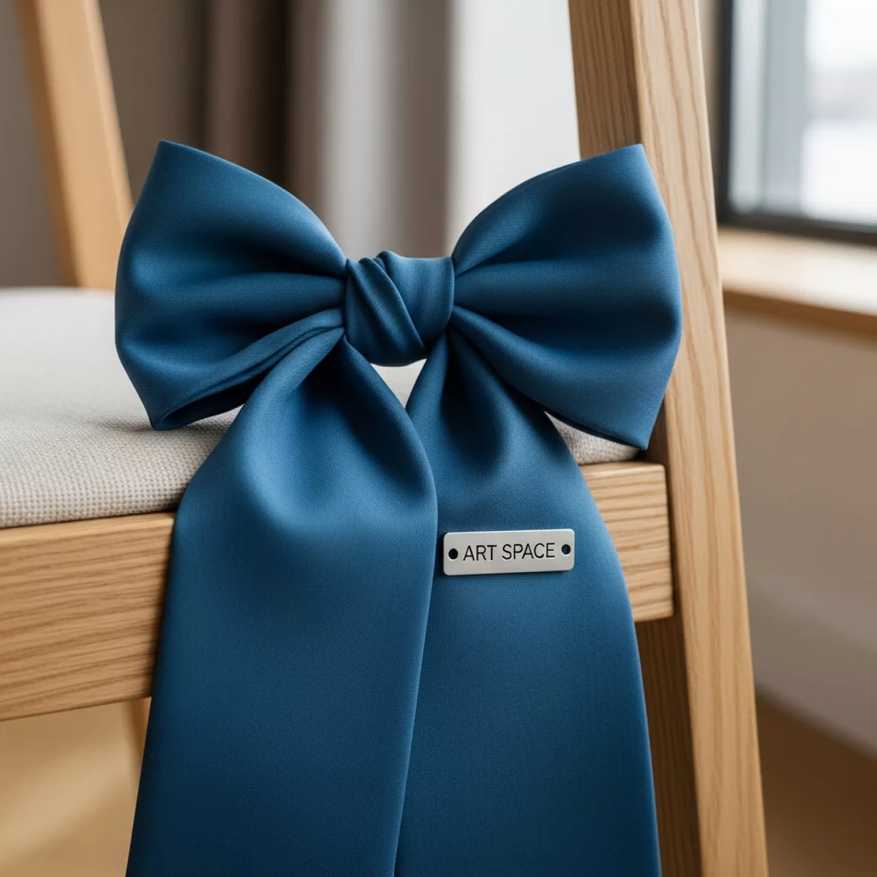 Аренда Лента или бант синий в зале «Чайка» (Морпорт) — ART SPACE