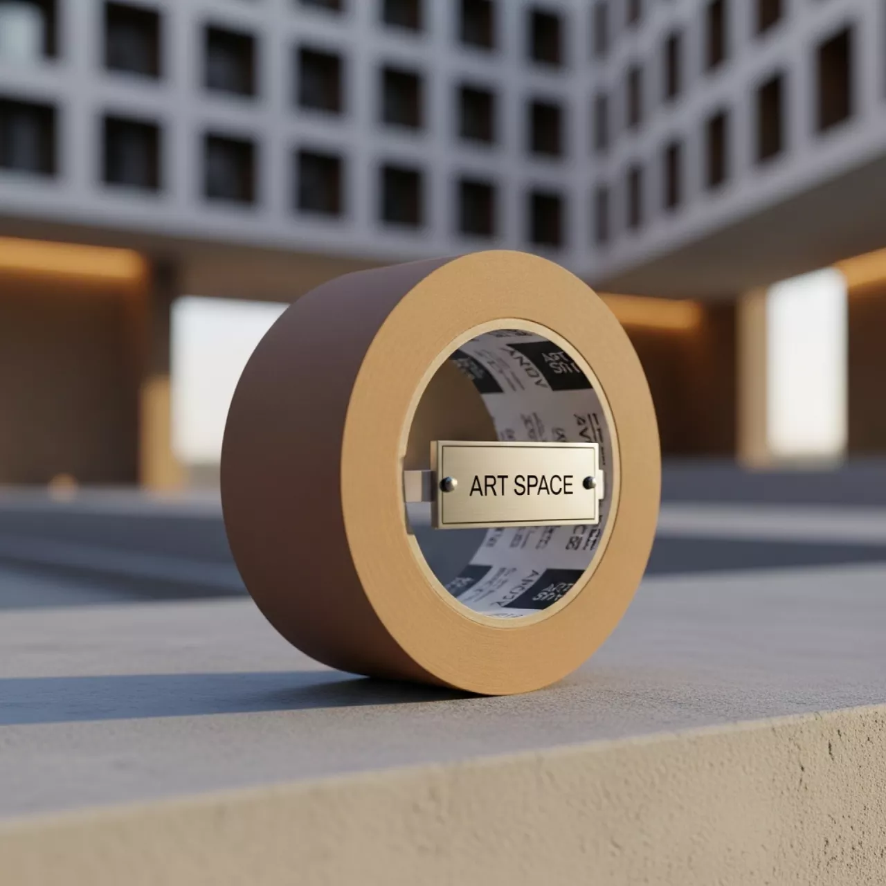 Аренда Лента клейкая упаковочная Attache 50ммх50м 40 мкм коричневая в Panorama by Mercure — ART SPACE