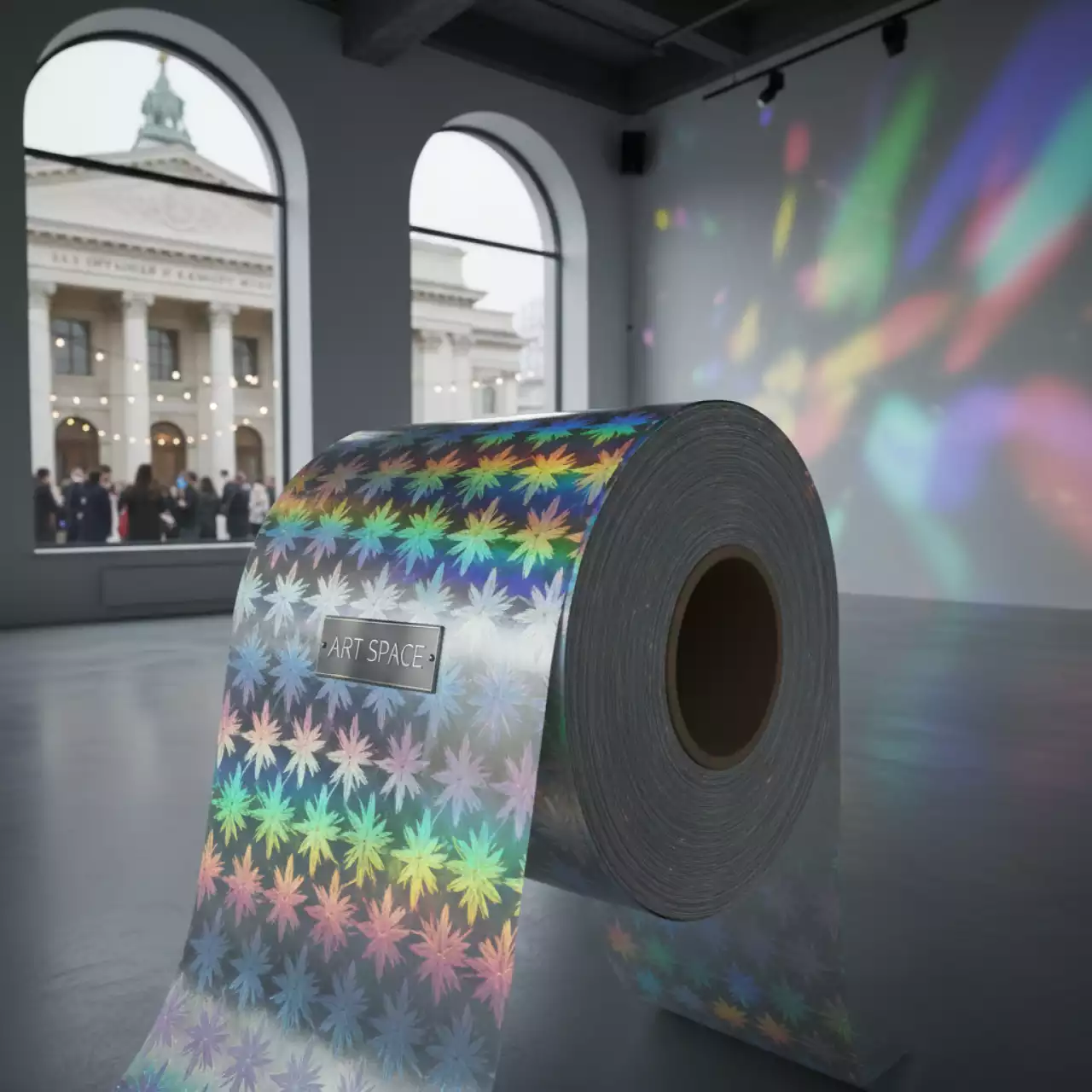 Аренда Лента ламинационная голографическая IDP Celestial для Advent SOLID 810 в Зале органной и камерной музыки — ART SPACE