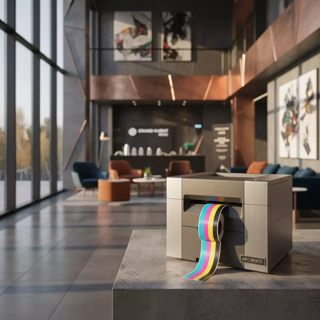 Аренда Лента полноцветная YMCK для карт Advent Solid 810 ASOL8 YMCK 500 в Grand Karat Sochi — ART SPACE