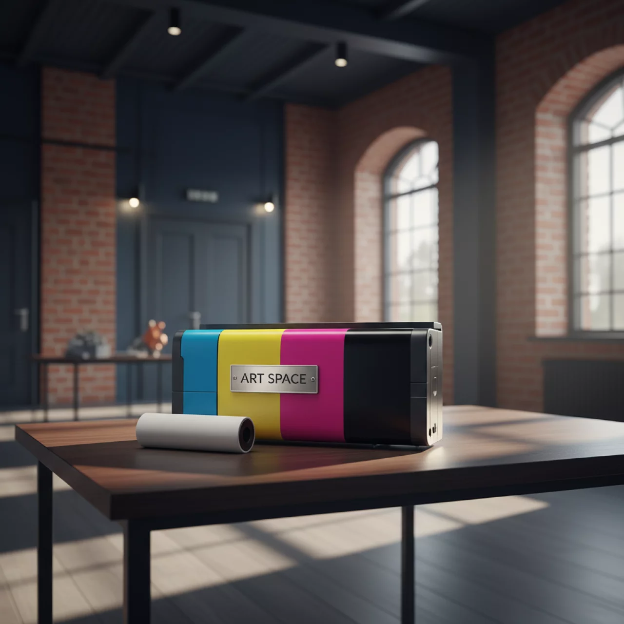 Аренда Лента полупанельная цветная Advent HYMCKO с черной панелью оверлея с чистящим роликом 350 отпечатков в гранд-отеле «Жемчужина» — ART SPACE