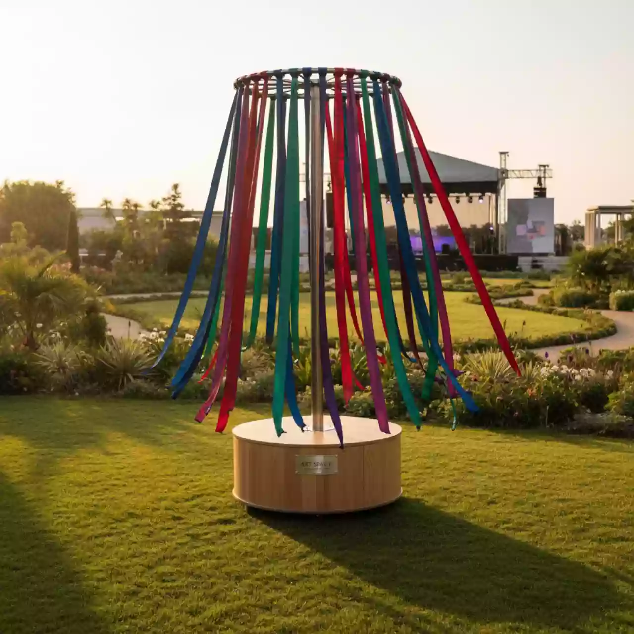 Аренда Ленточная карусель в санатории «Русь» — ART SPACE