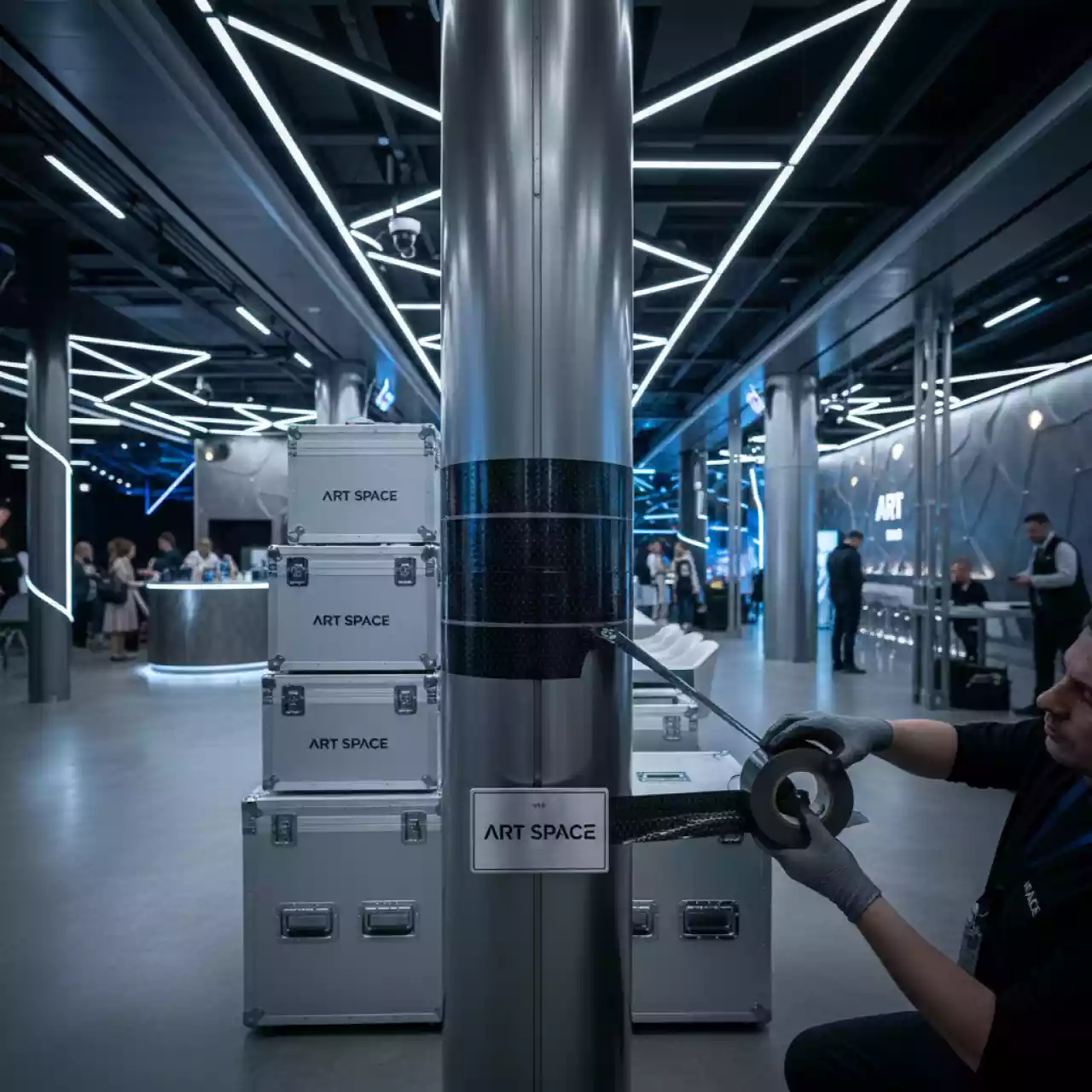 Аренда Ленты армирующие Magnet в ресторане «Магеллан» — ART SPACE