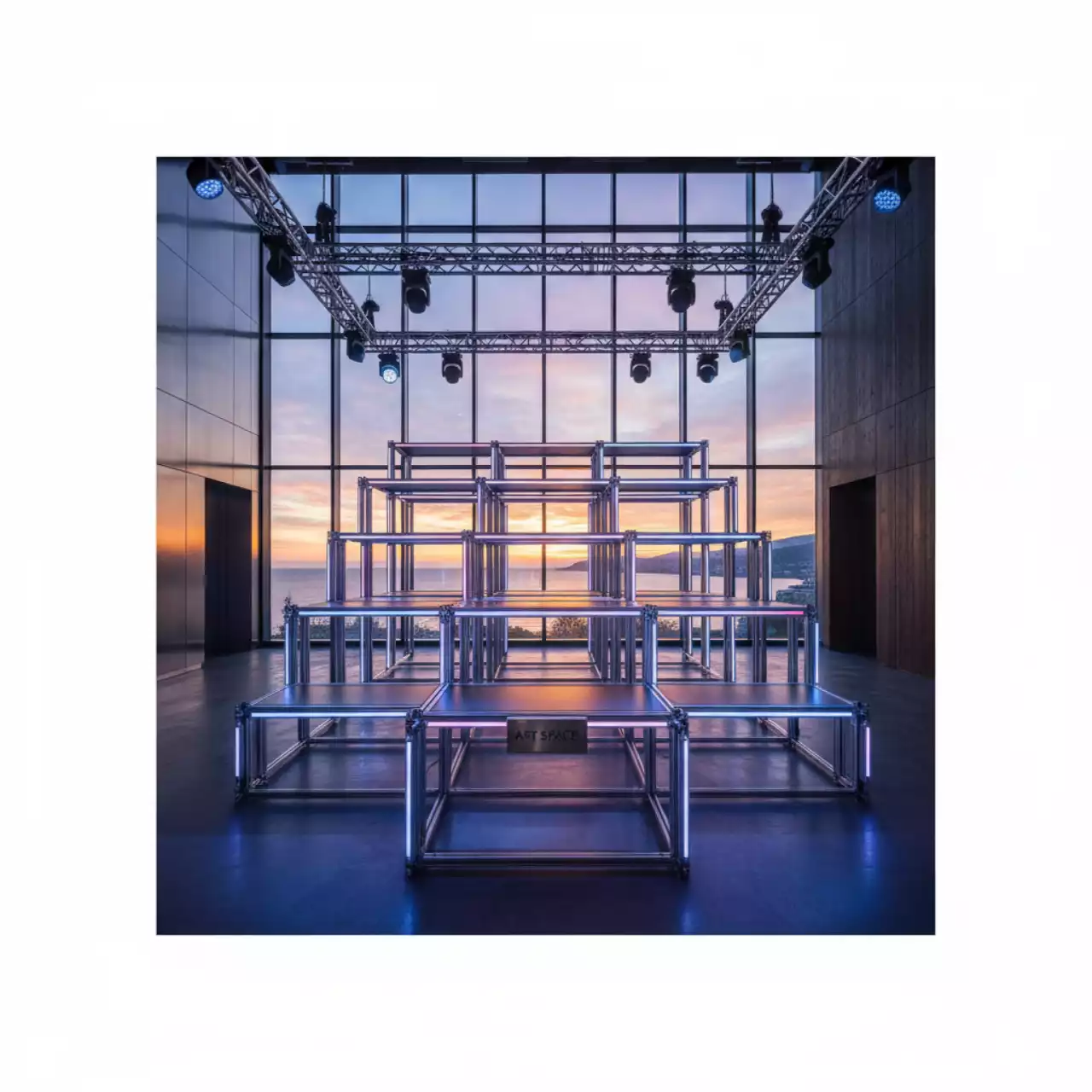 Аренда Леса фасадные Peri Up Flex в Mercure Сочи Центр — ART SPACE