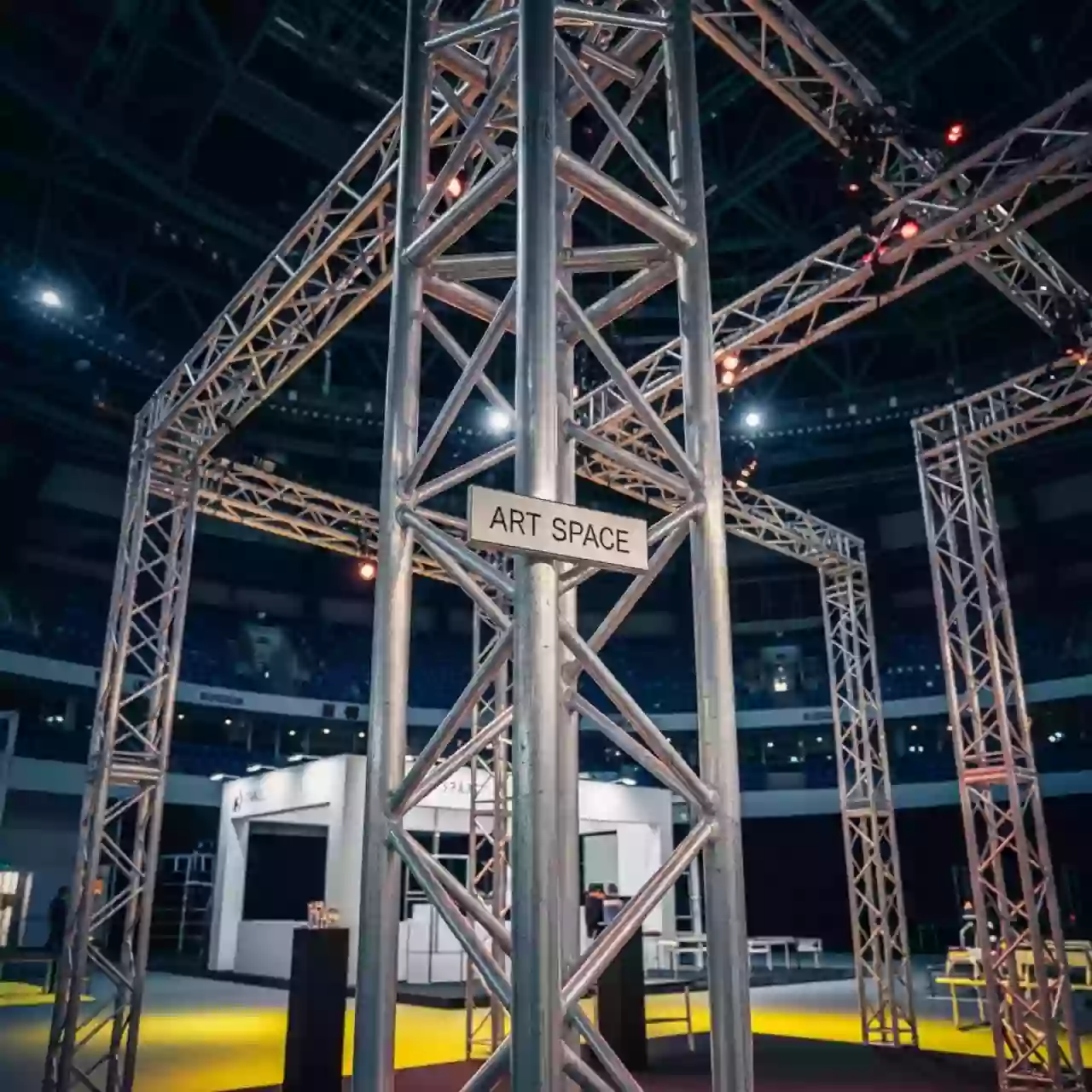 Аренда Леса Peri Up Flex в ледовом дворце «Большой» — ART SPACE