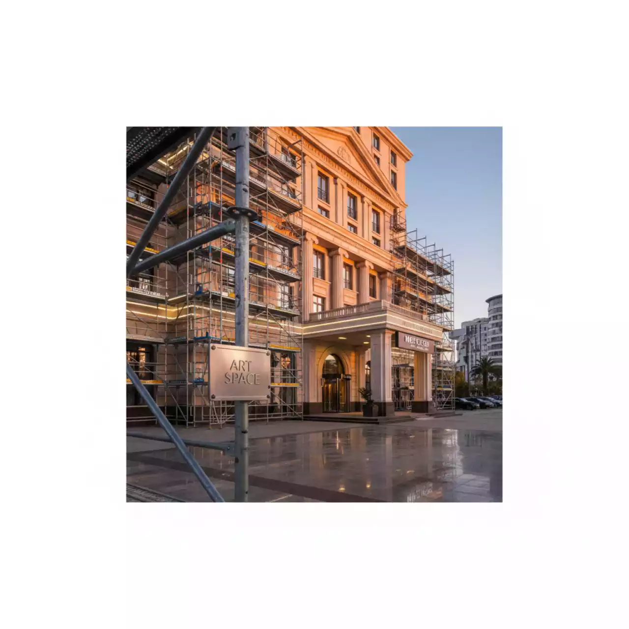 Аренда Леса строительные хомутовые ЛСПХ 40 в Mercure Сочи Центр — ART SPACE