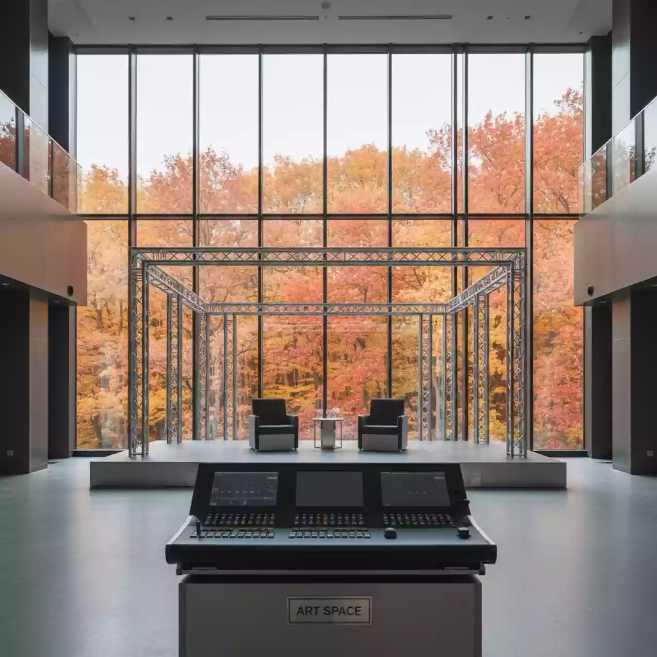 Аренда Леса строительные рамные Layher в Cosmos Sochi Hotel — ART SPACE