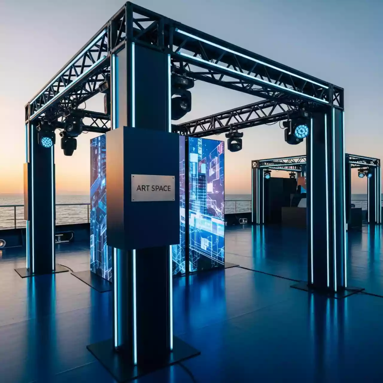 Аренда Леса строительные рамные ЛРС 30 на VIP-яхте (Имеретинский порт) — ART SPACE