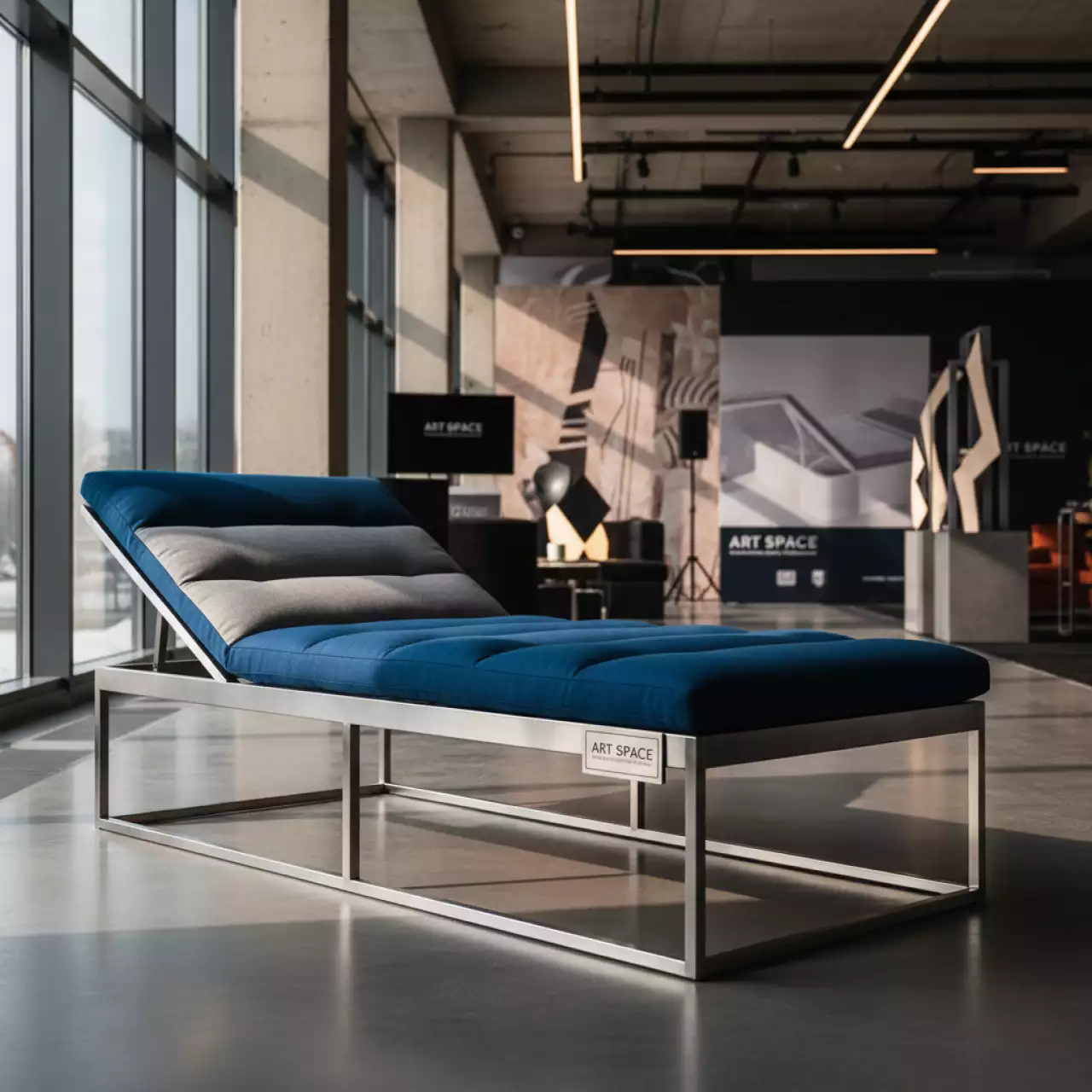 Аренда Лежак металлический с матрасом Etesian в Маринс Парк Отеле — ART SPACE