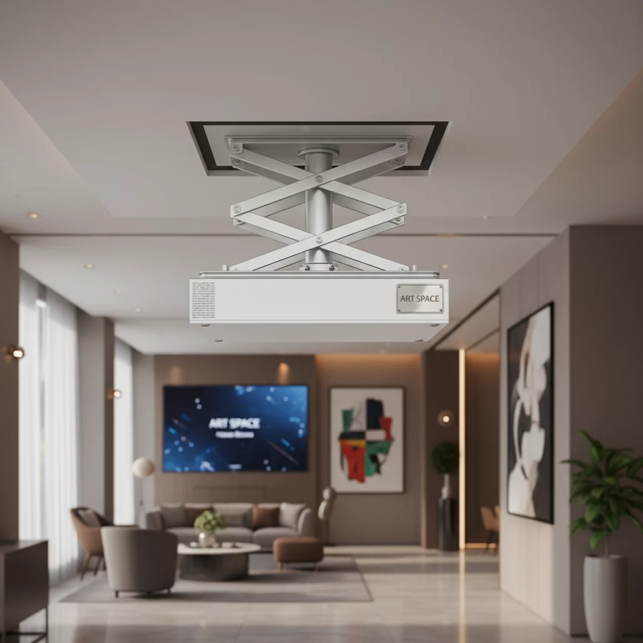 Аренда Лифт для проектора Sakura Cinema SOK SLJ1500 в Mercure Сочи Центр — ART SPACE