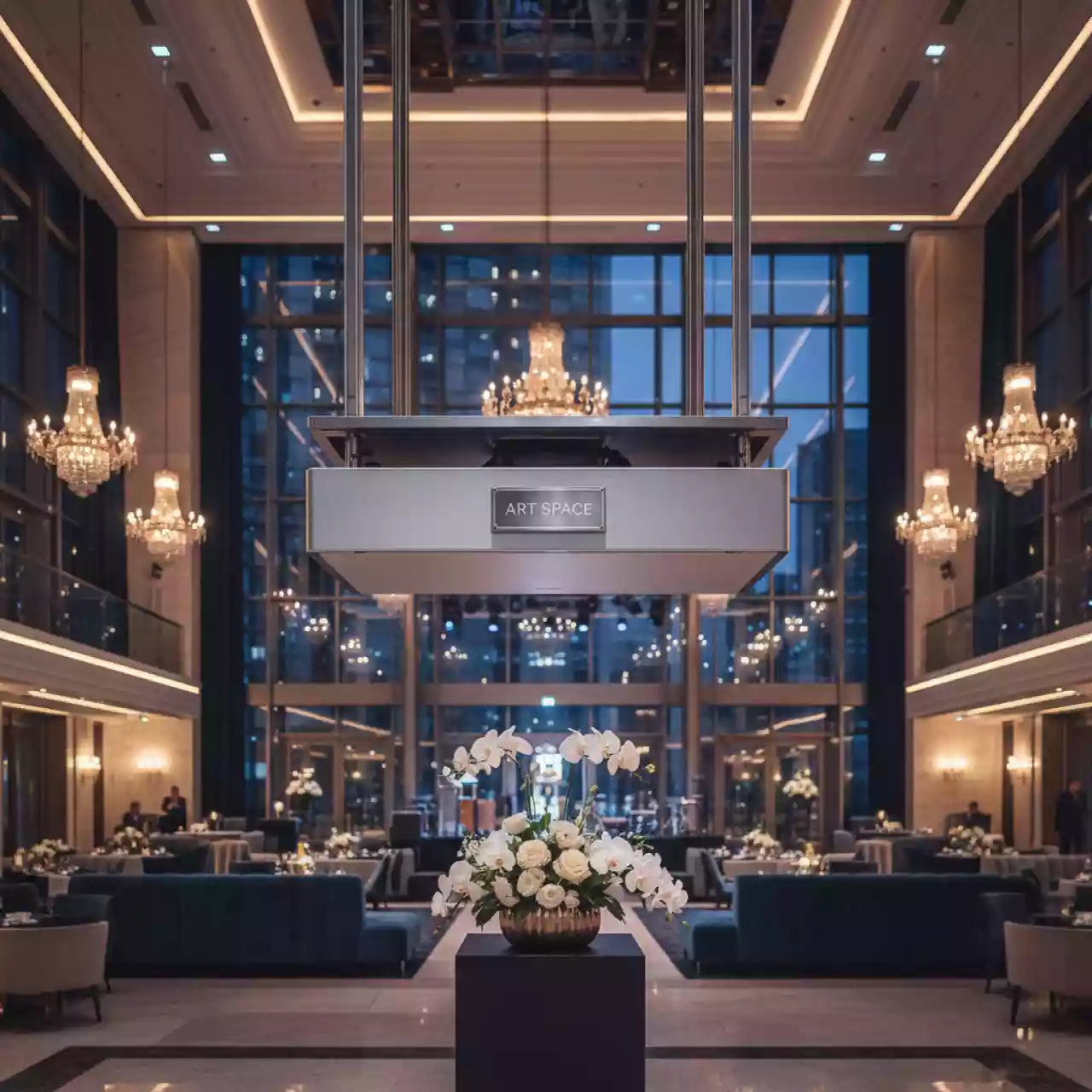 Аренда Лифт Draper Phantom A в Delta Sirius — ART SPACE