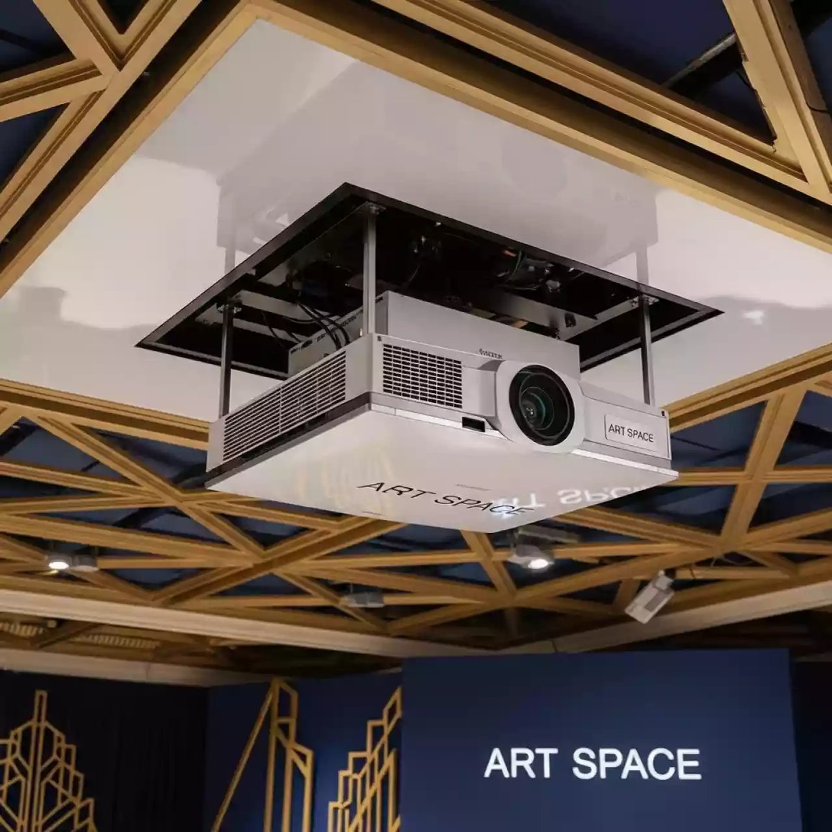 Аренда Лифт Draper Revelation A без вентиляции 220V в ледовом дворце «Большой» — ART SPACE