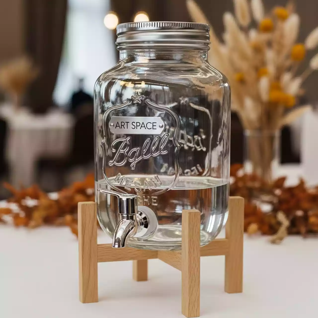 Аренда Лимонадник с краном Mason 4,7 л в банкетном зале «Дельфин» — ART SPACE