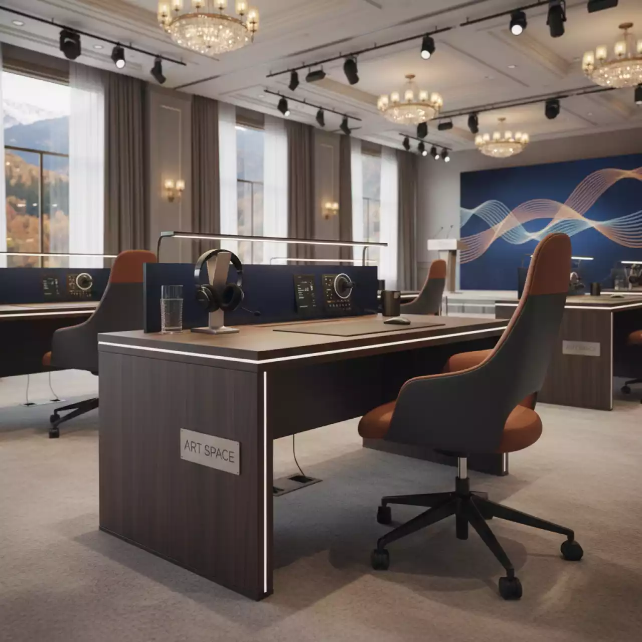 Аренда Лингафонный кабинет Норд К 3 рабочее место ученика в Rixos Krasnaya Polyana — ART SPACE