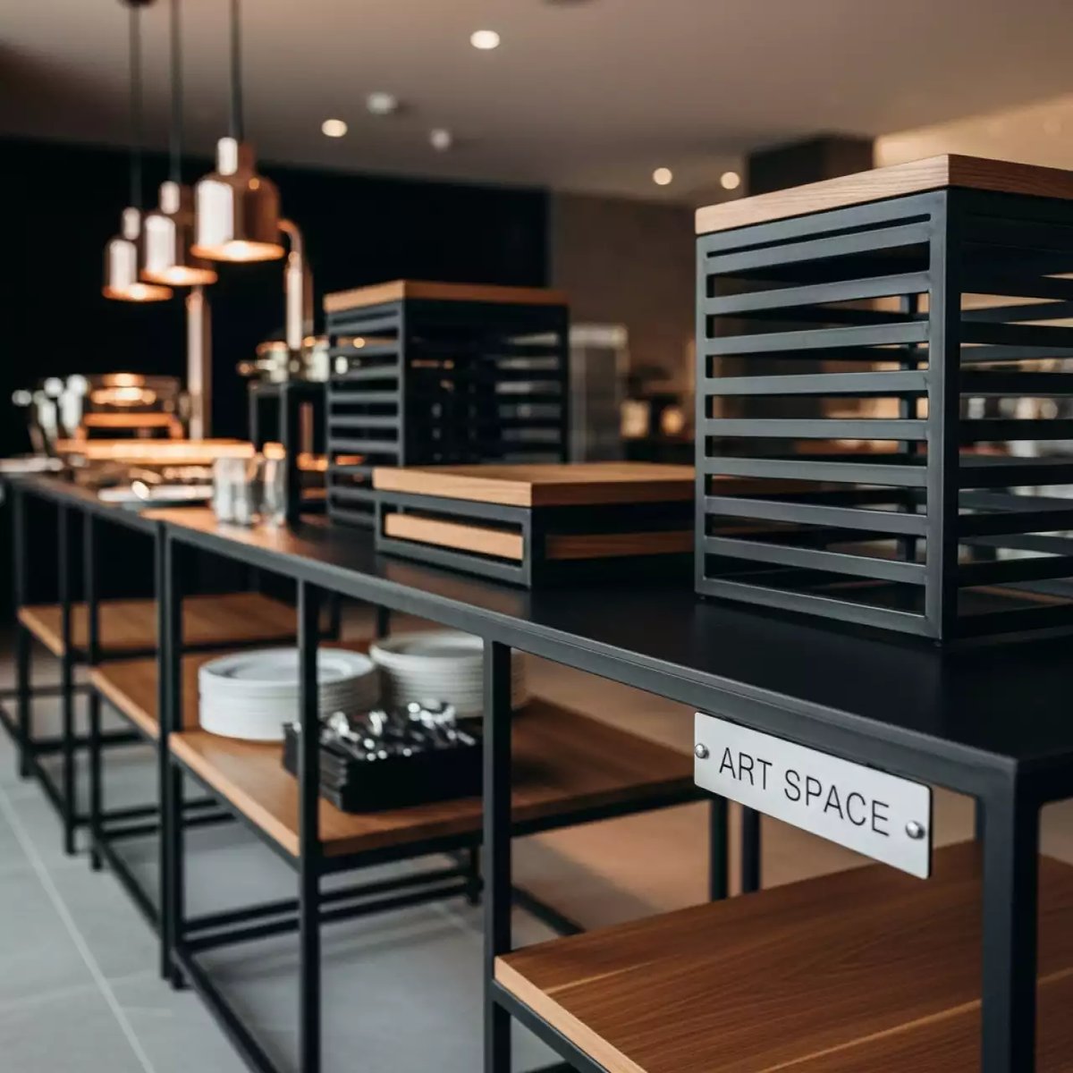 Аренда Линии фуршетные настольные в Sochi Marriott Krasnaya Polyana — ART SPACE