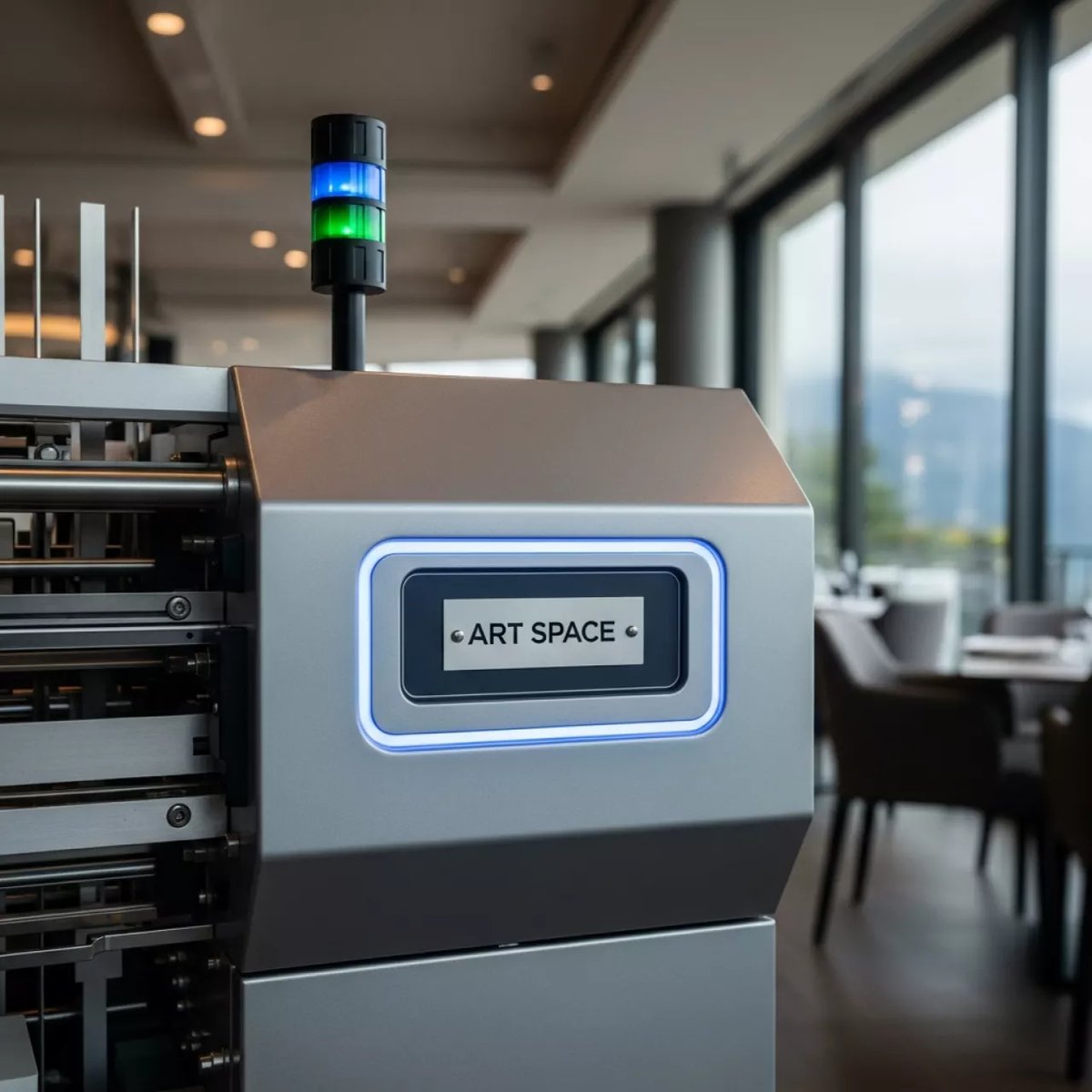 Аренда Листоподборщик Horizon VAC 1000m промежуточный модуль в ресторане «Sanremo» — ART SPACE