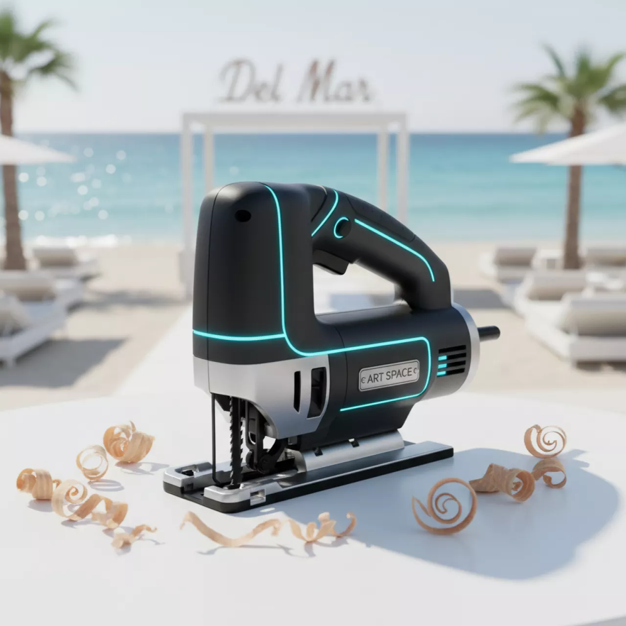 Аренда Лобзики Sturm в пляжном клубе Del Mar — ART SPACE