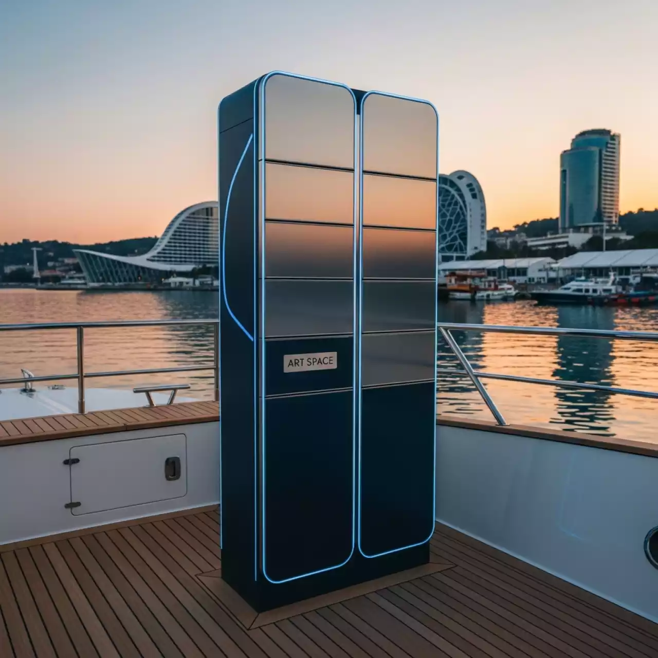 Аренда Локер на 8 ячеек на VIP-яхте (Имеретинский порт) — ART SPACE