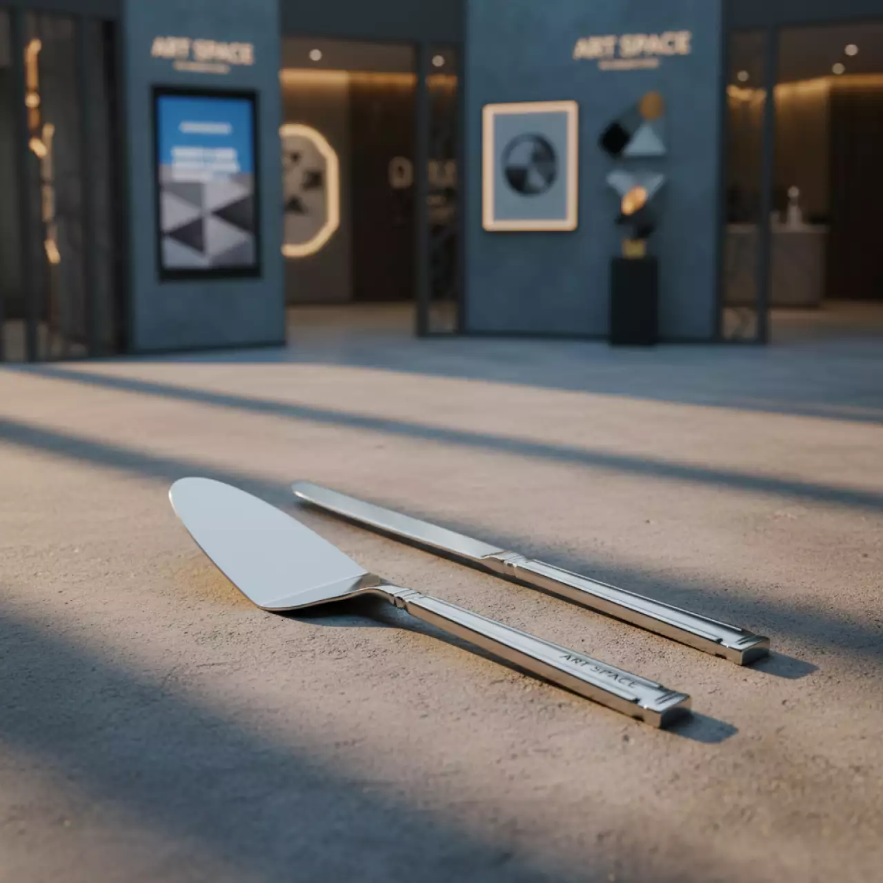 Аренда Лопатка и нож для торта в Courtyard by Marriott Sochi — ART SPACE