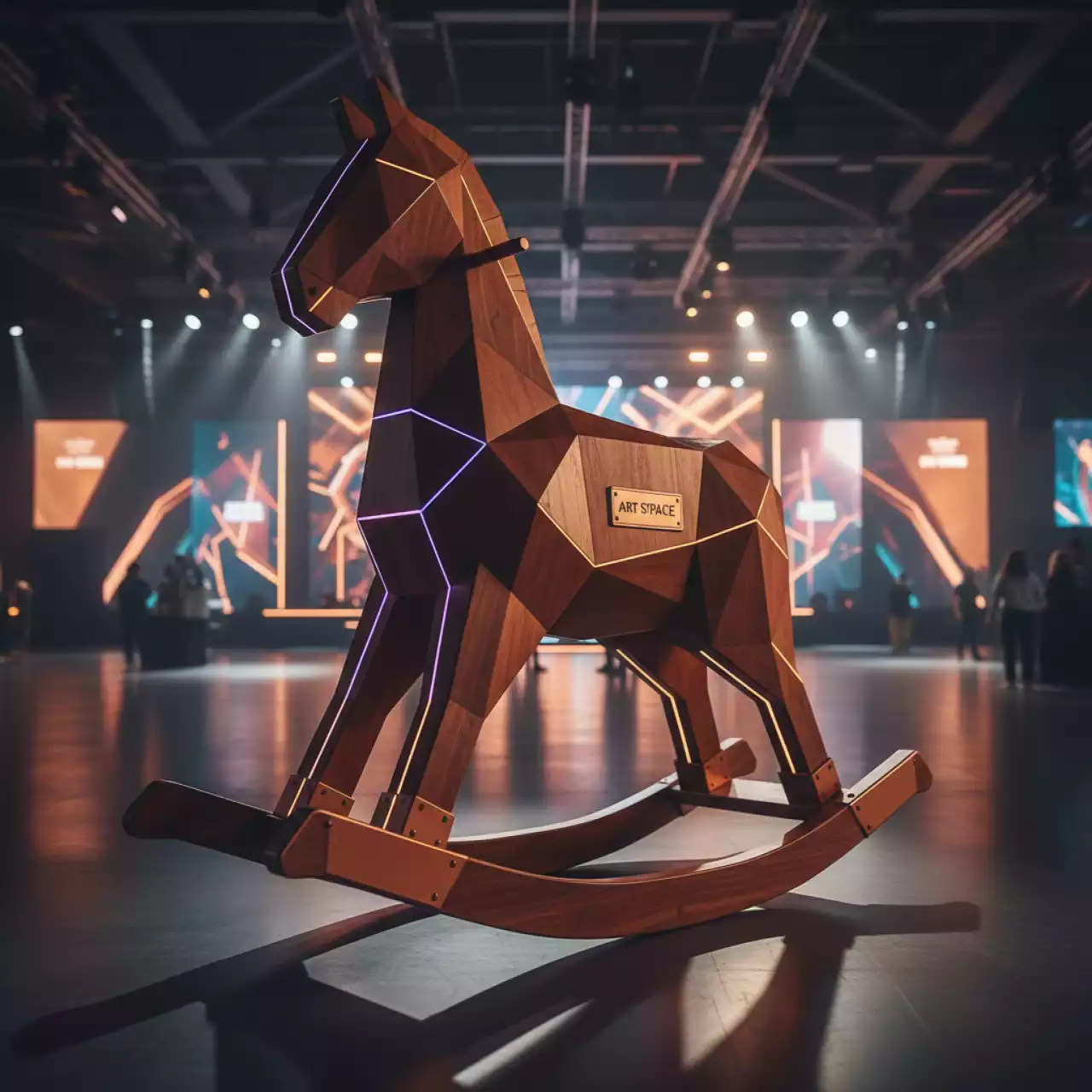 Аренда Лошадка деревянная в VK Stadium Sirius — ART SPACE