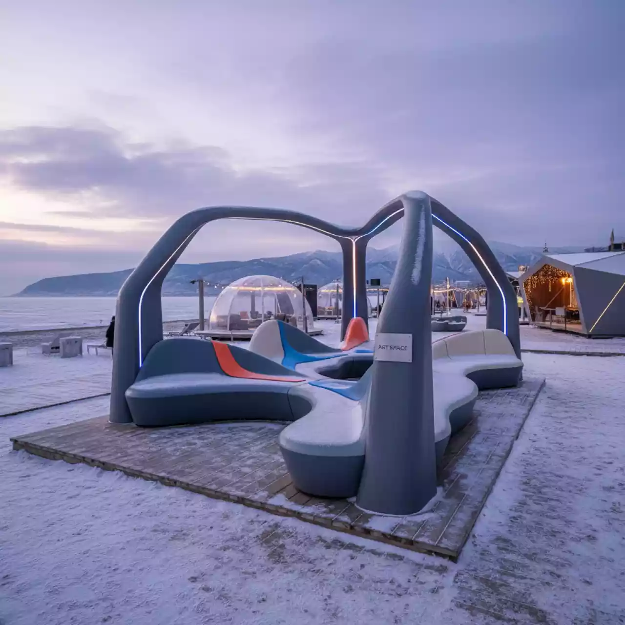 Аренда Лот 47 на пляжных клубах Хосты для фестиваля Gastreet — ART SPACE