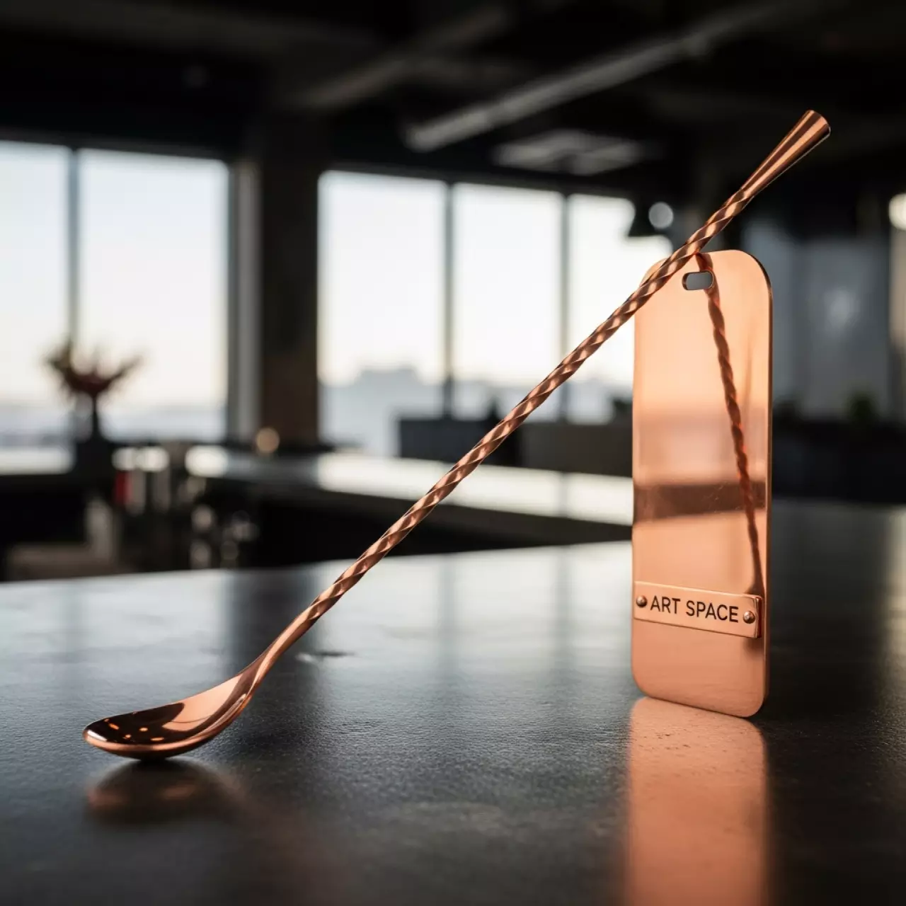 Аренда Ложка барная медная в зале «Чайка» (Морпорт) — ART SPACE