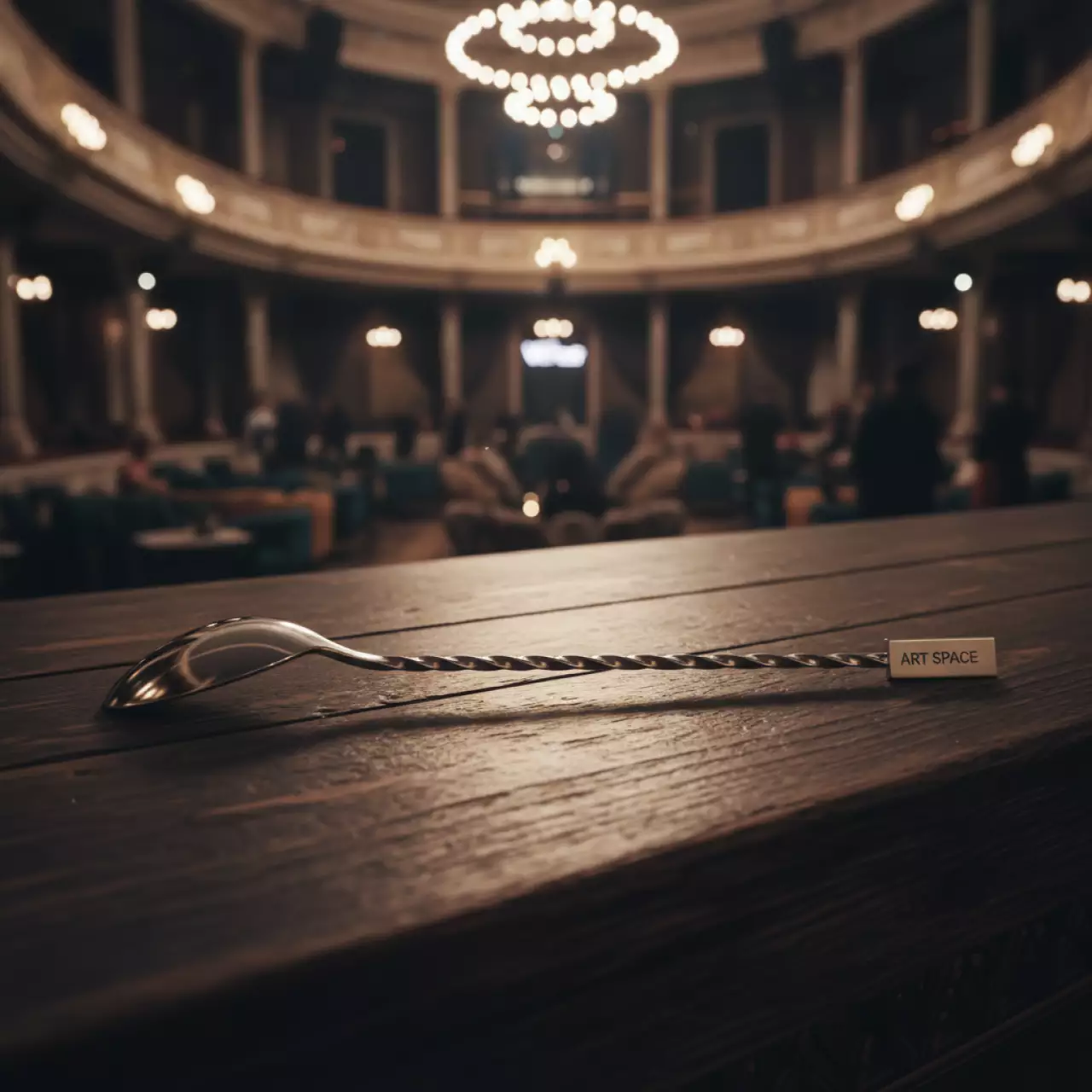 Аренда Ложка барная серебро в Зимнем театре — ART SPACE