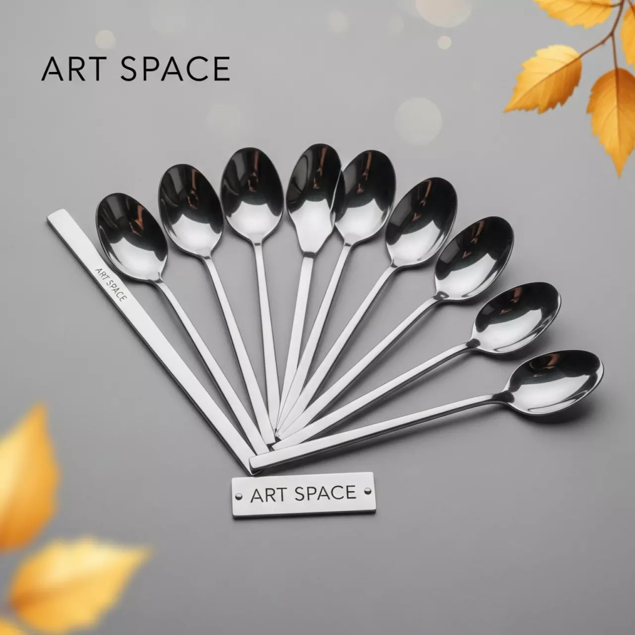 Аренда Ложка чайная эконом нержавеющая сталь в отеле «Богатырь» — ART SPACE
