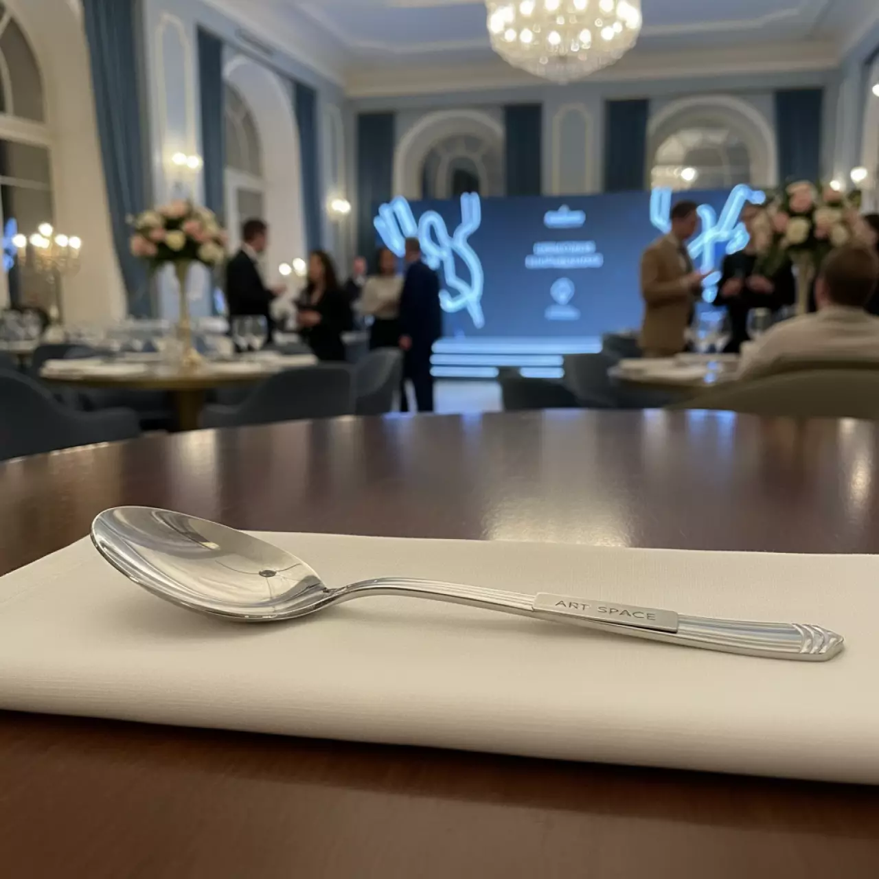 Аренда Ложка чайная Франклин серебро в ресторане «Sanremo» — ART SPACE